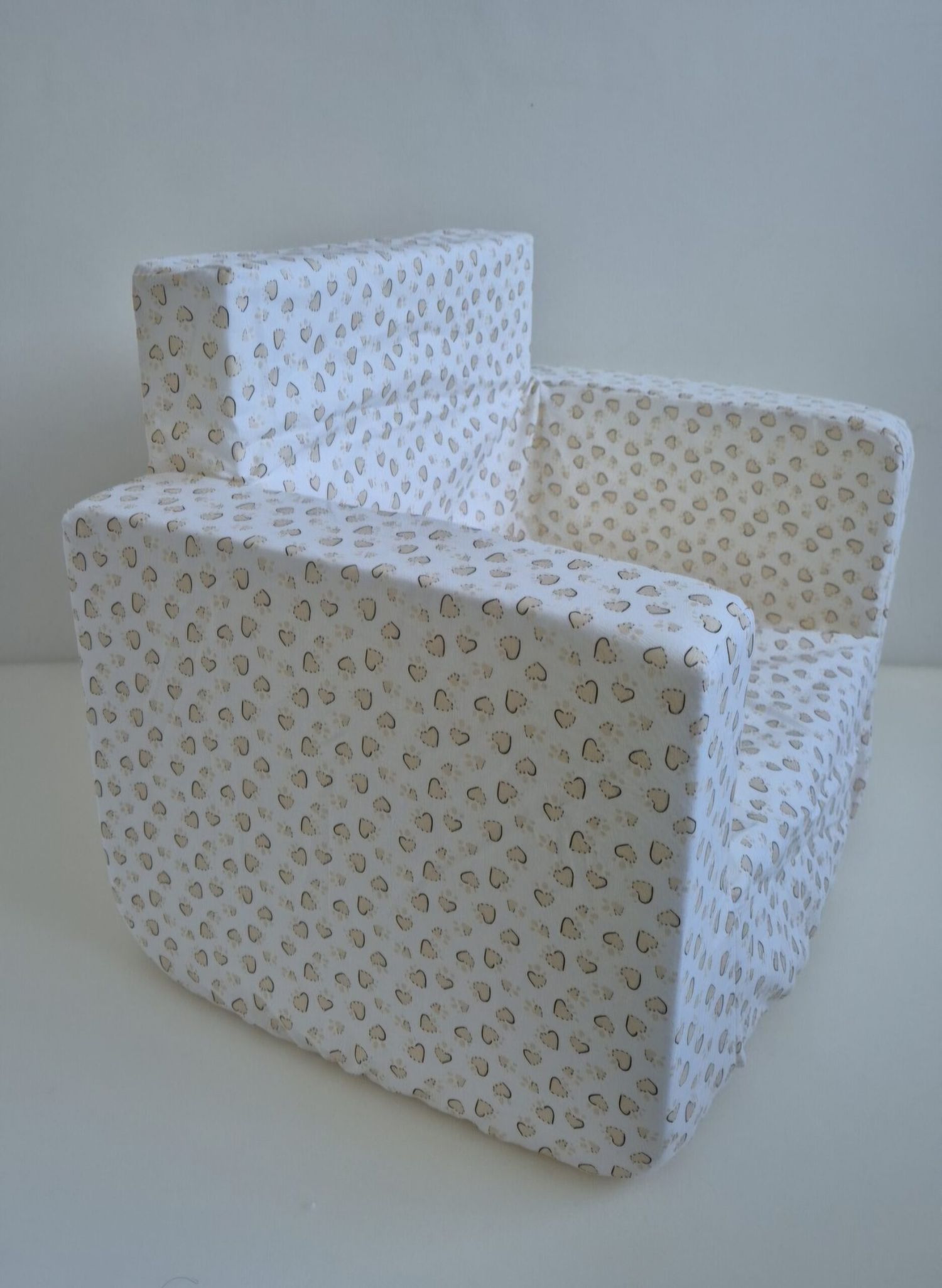 Poltrona bimbo cuore beige - bimbisicuri - Bimbisicuri