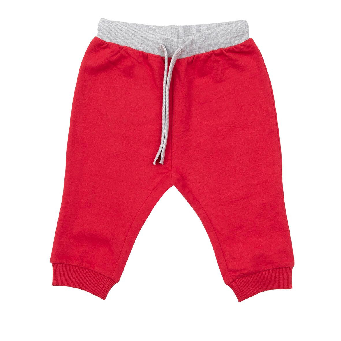 Pantalone bimbo rosso/grigio - Mawi