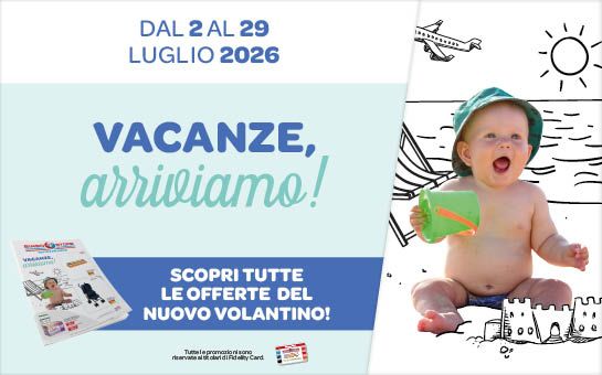 TANTE PROMO COL VOLANTINO DI LUGLIO