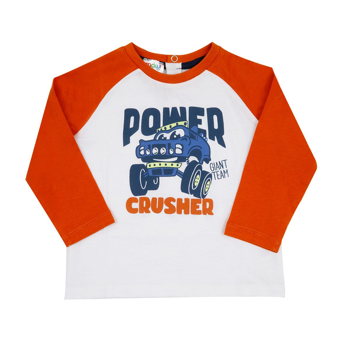 Maglie jersey bicolor bimbo stampata - Mawi