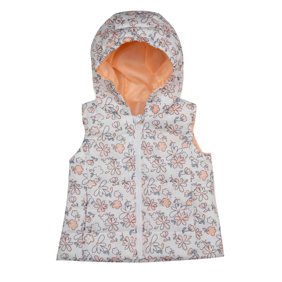 Gilet imbottito bimba fantasia - Mawi