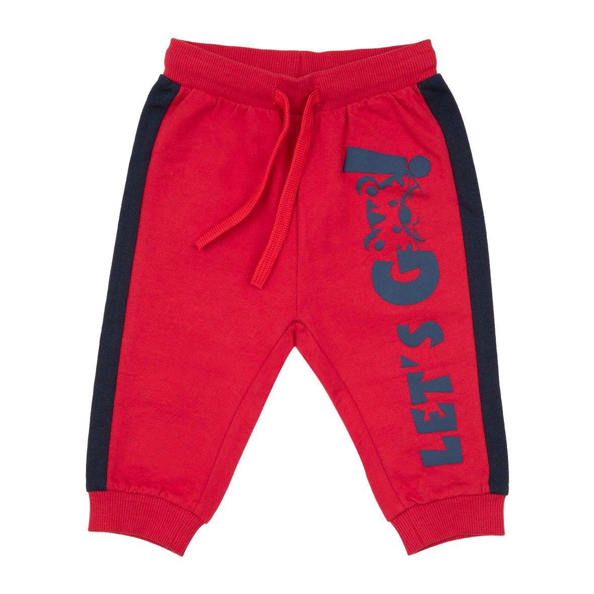 Pantalone rosso bimbo con bande - Mawi