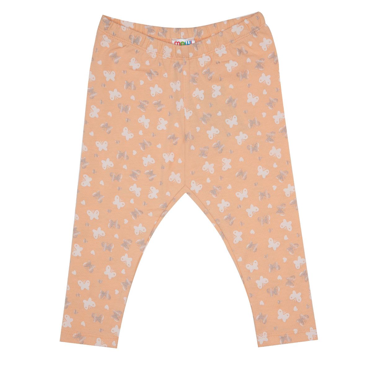 Legging bimba arancione stampati - Mawi