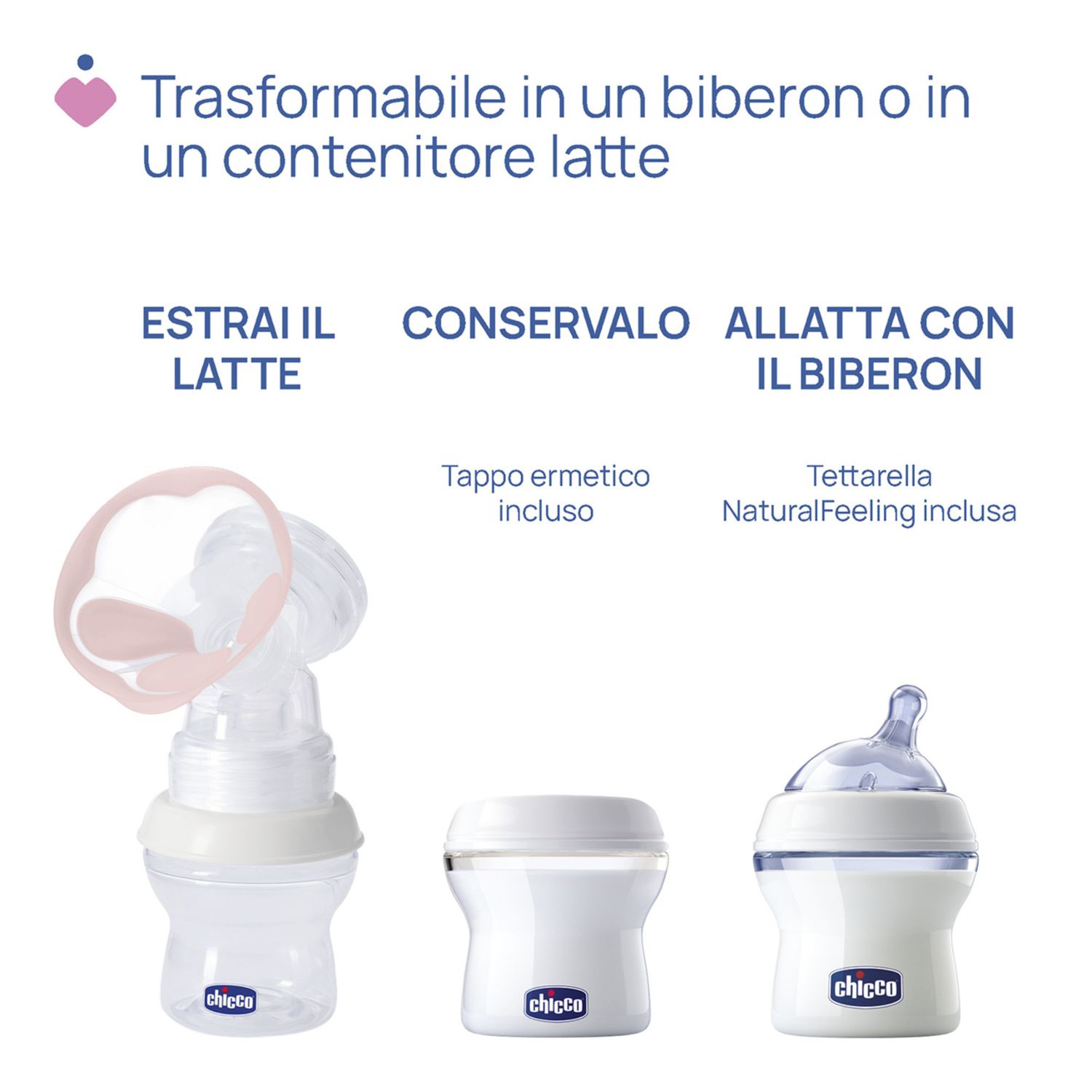 Tiralatte elettrico stimolatte - chicco - Chicco