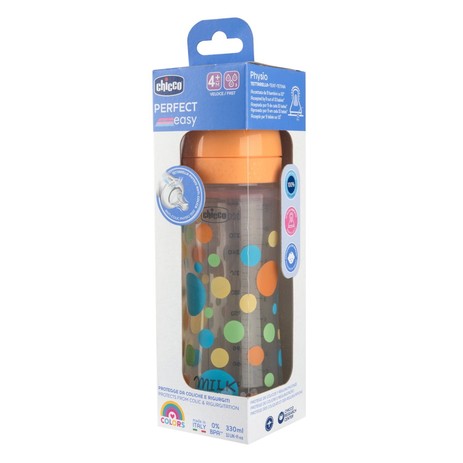 Biberon perfect easy 330ml in plastica bimbo - chicco - Chicco