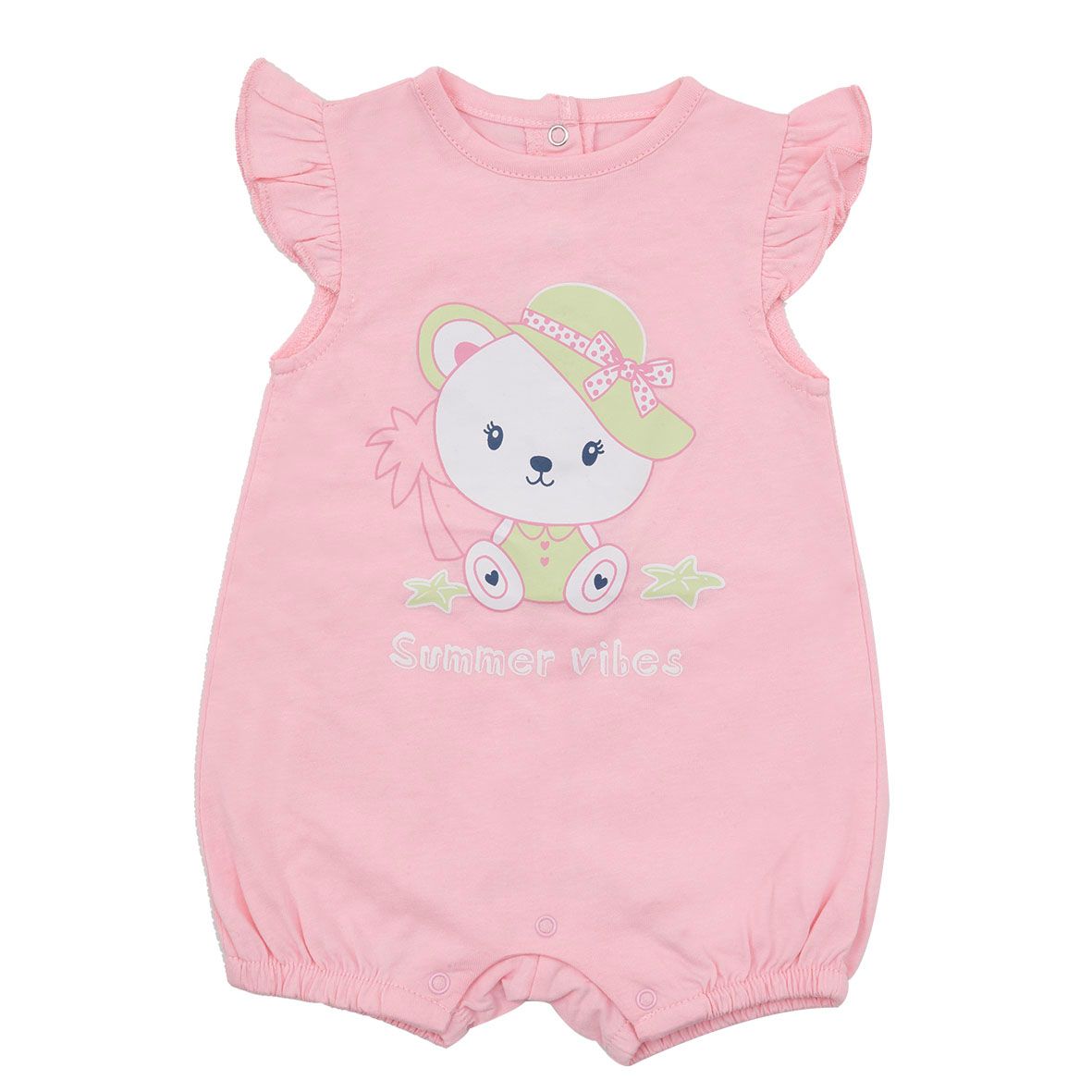 Pagliaccetto jersey bimba rosa - Mawi