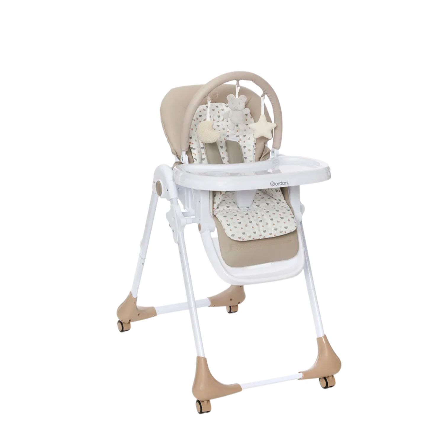 Seggiolone g- lunch &amp; play beige - giordani - Giordani