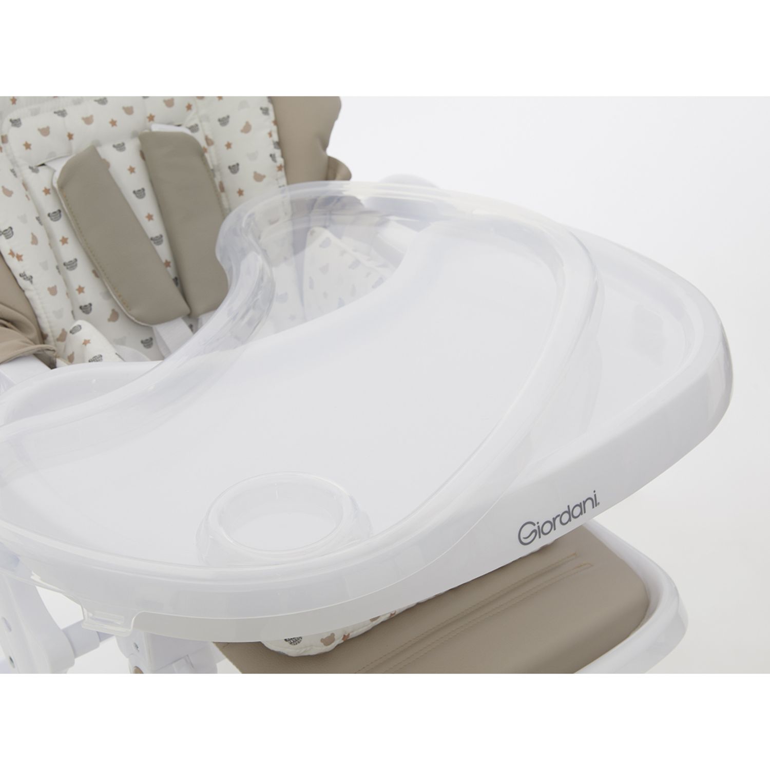 Seggiolone g- lunch & play beige - giordani - Giordani