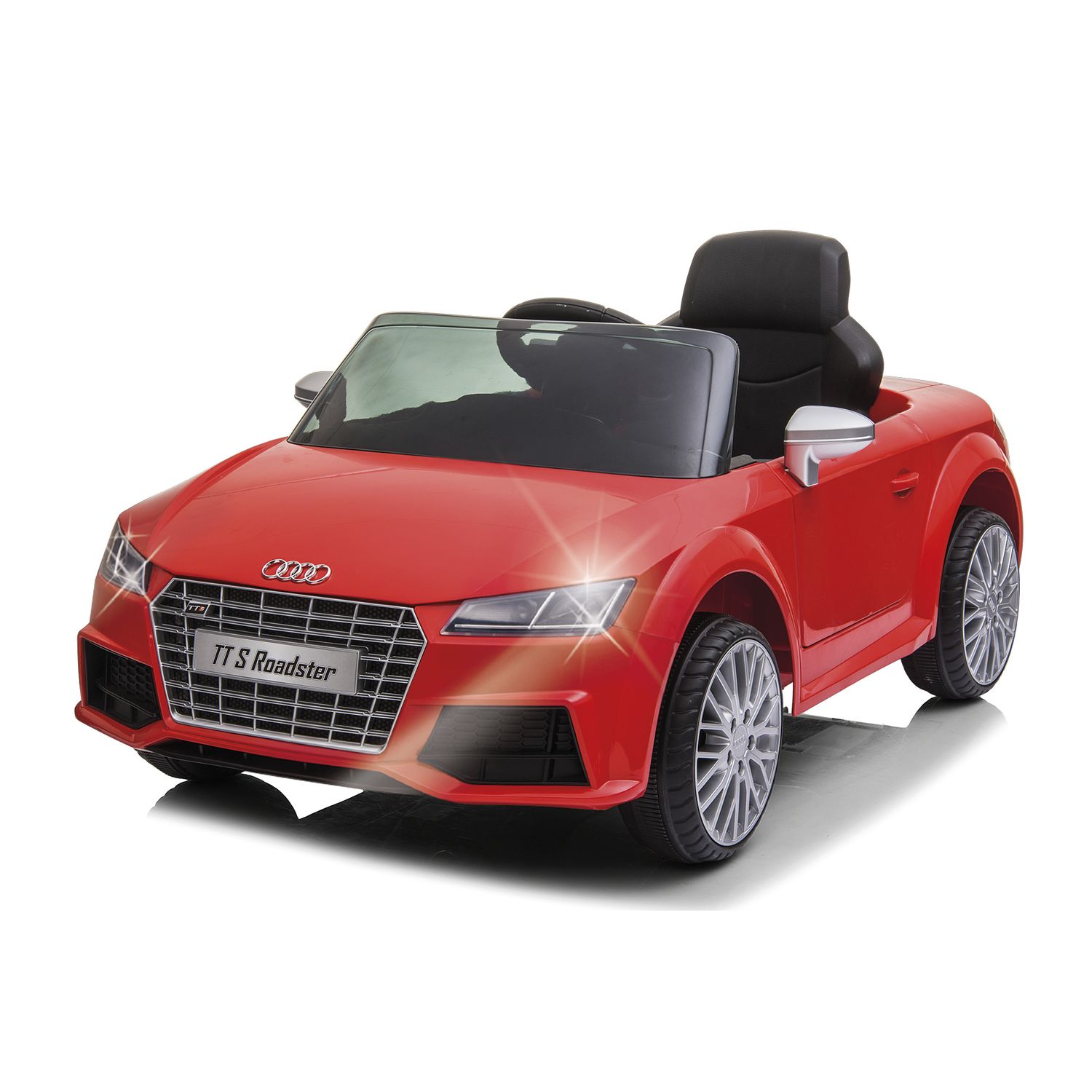 Audi tt s roadster 12v per bambini – auto elettrica con telecomando, luci, usb, radio fm e 2 velocità - 3+ - Sun&amp;Sport