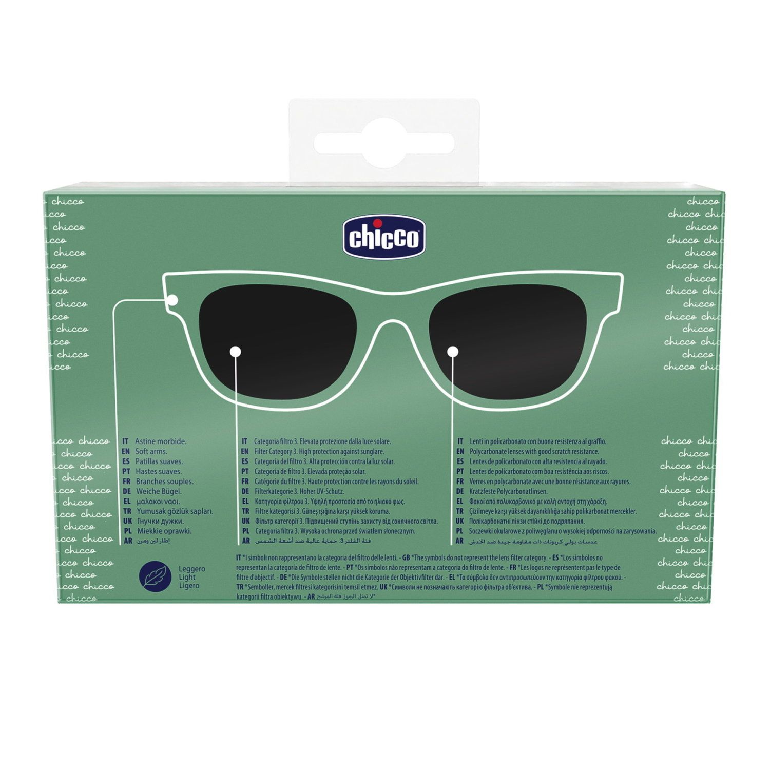 Occhiale da sole 24m+ verde - chicco - Chicco