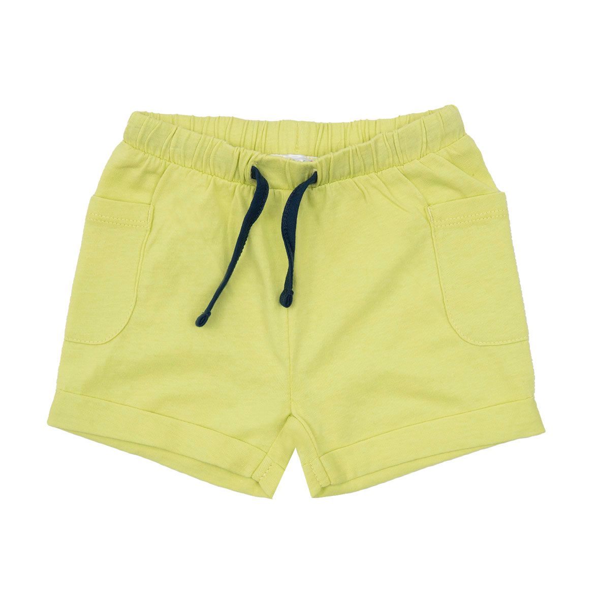 Short bimbo giallo con tasche - Mawi