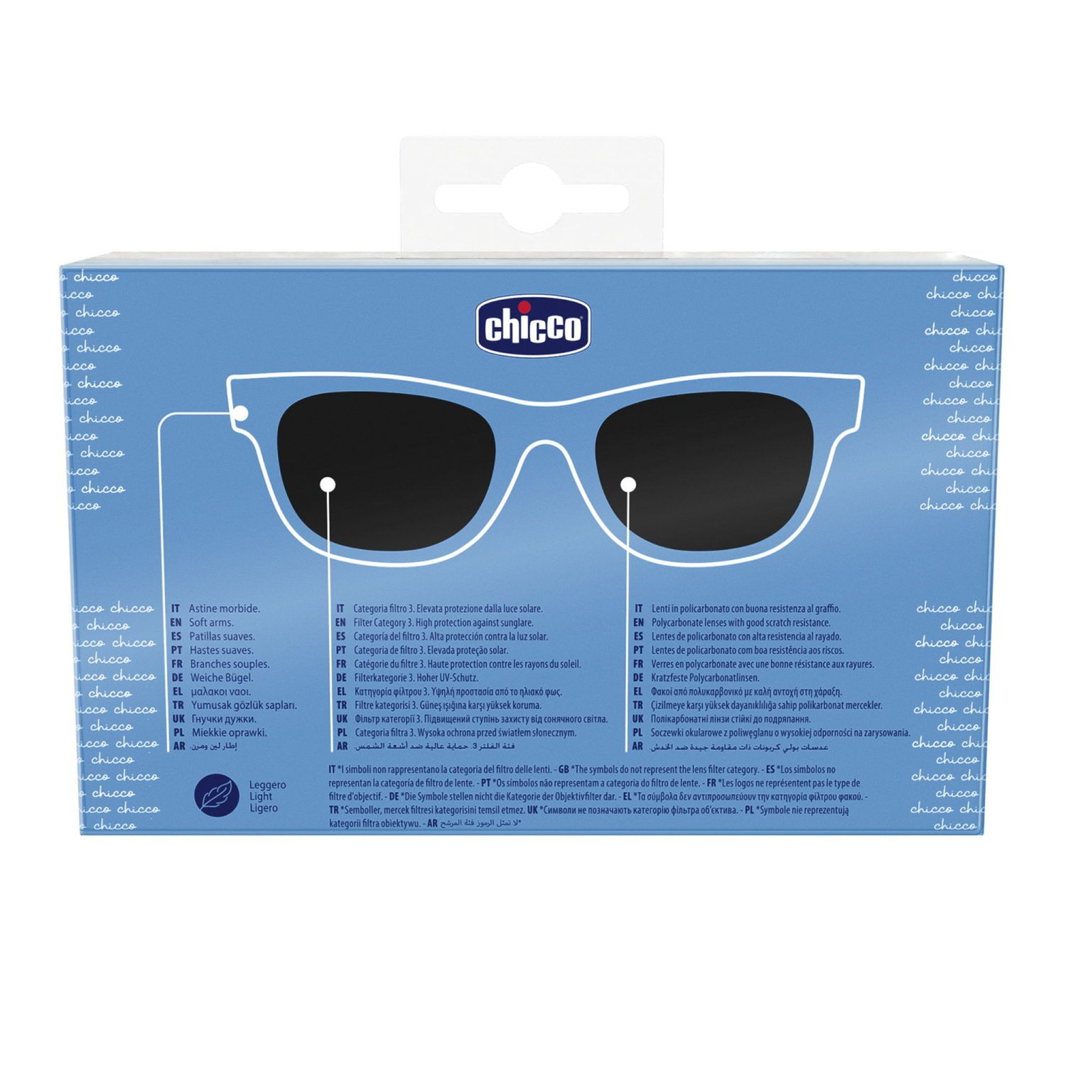 Occhiale da sole 24m+ blu - chicco - Chicco