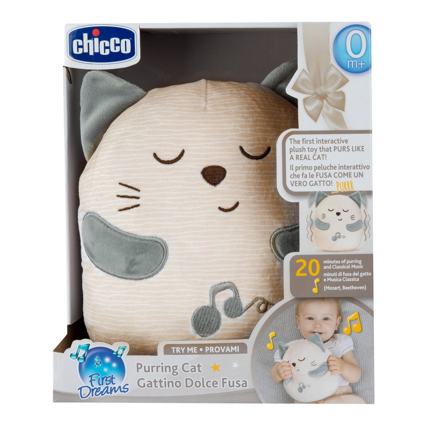 Gioco gattino dolce fusa - 0m+ - chicco - Chicco