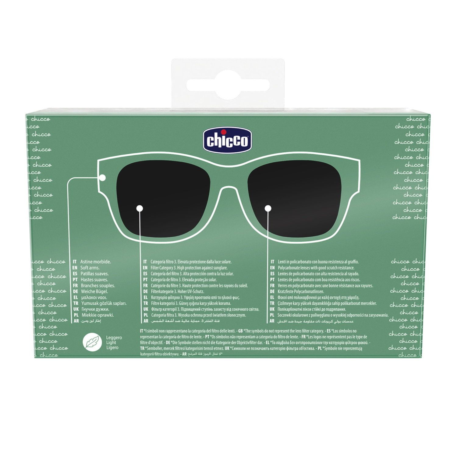 Occhiale da sole 12m+ verde - chicco - Chicco