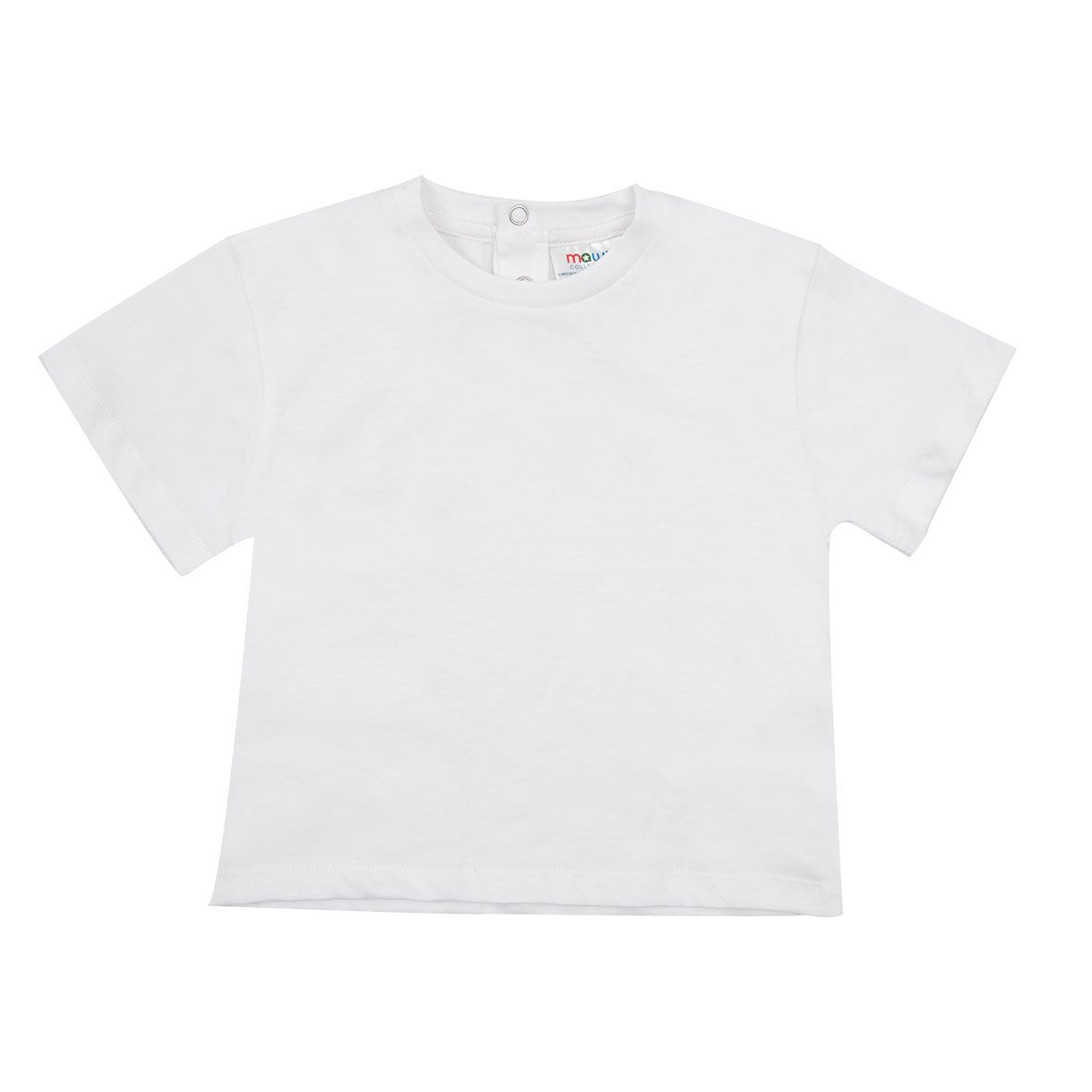 T-shirt basic bimbo bianca - Mawi