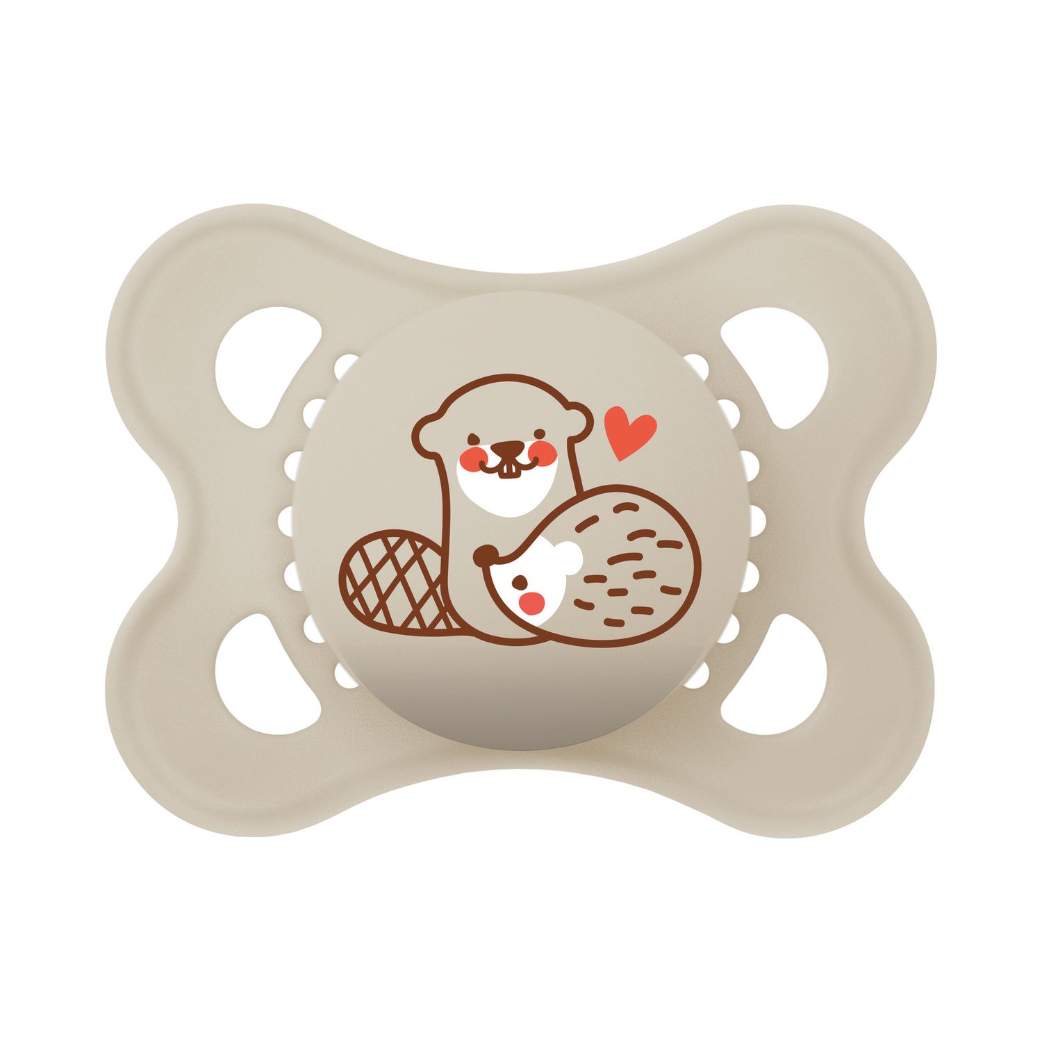 Succhietti original 2-6m silicone bio-circolare conf. doppia azzurro/beige - mam - Mam