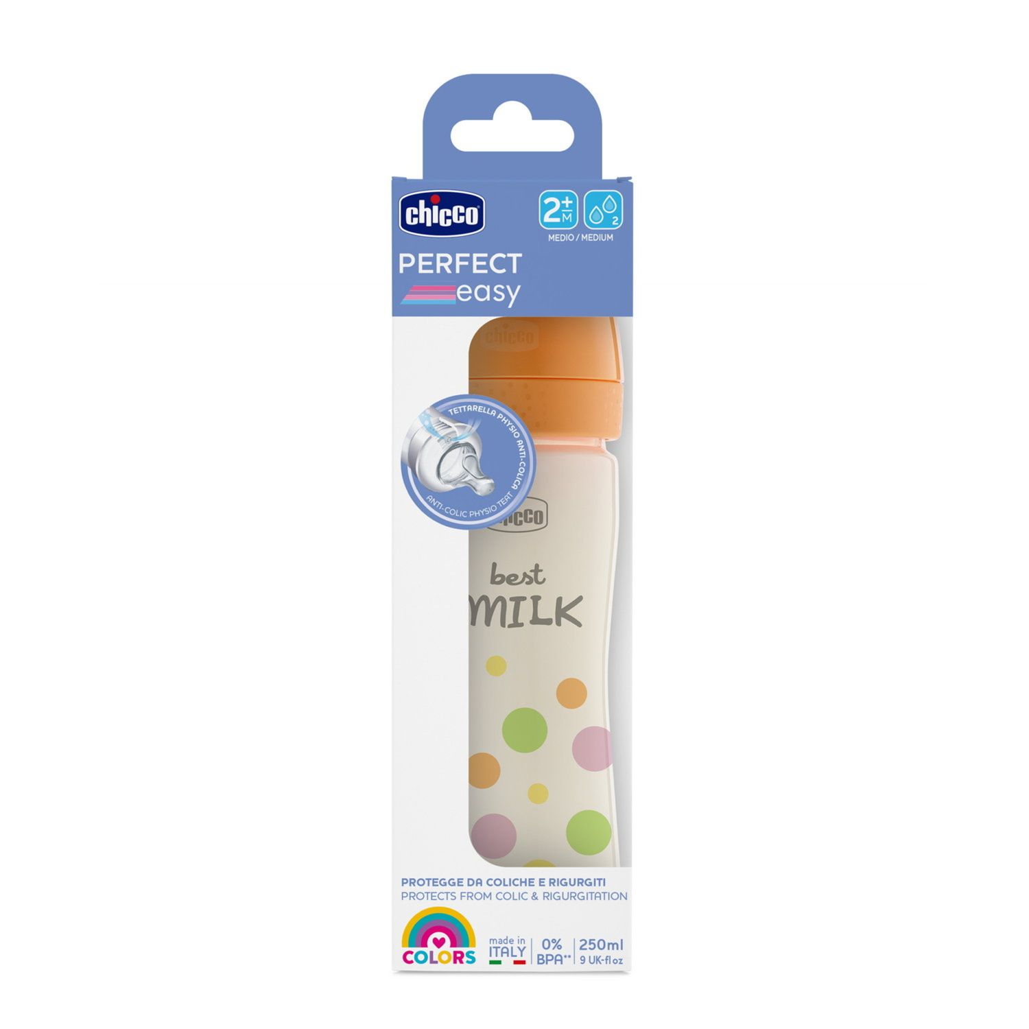 Biberon perfect easy 250ml in plastica bimba - chicco - Chicco