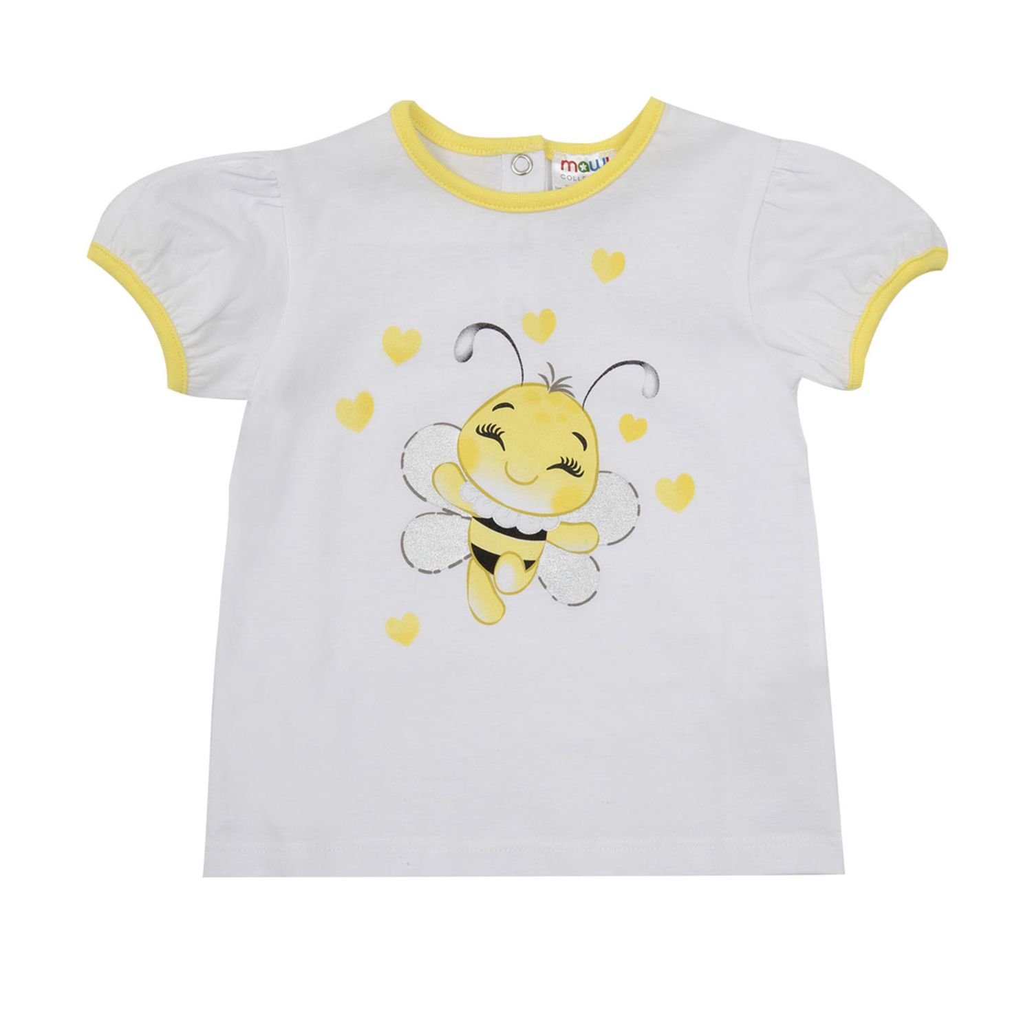 T-shirt jersey bimba stampa ape - Mawi