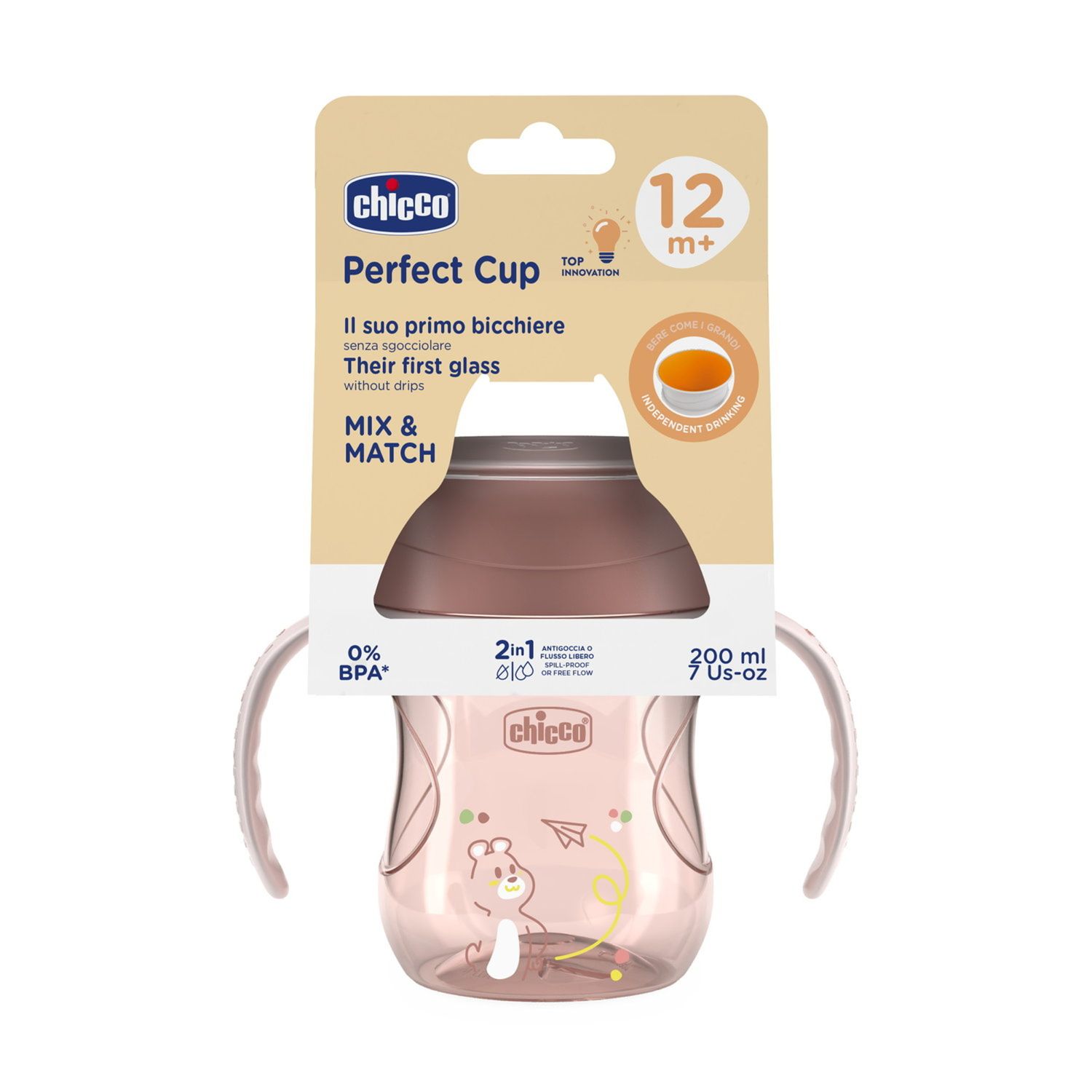 Tazza perfect x 360 12m+ rosa - chicco - Chicco