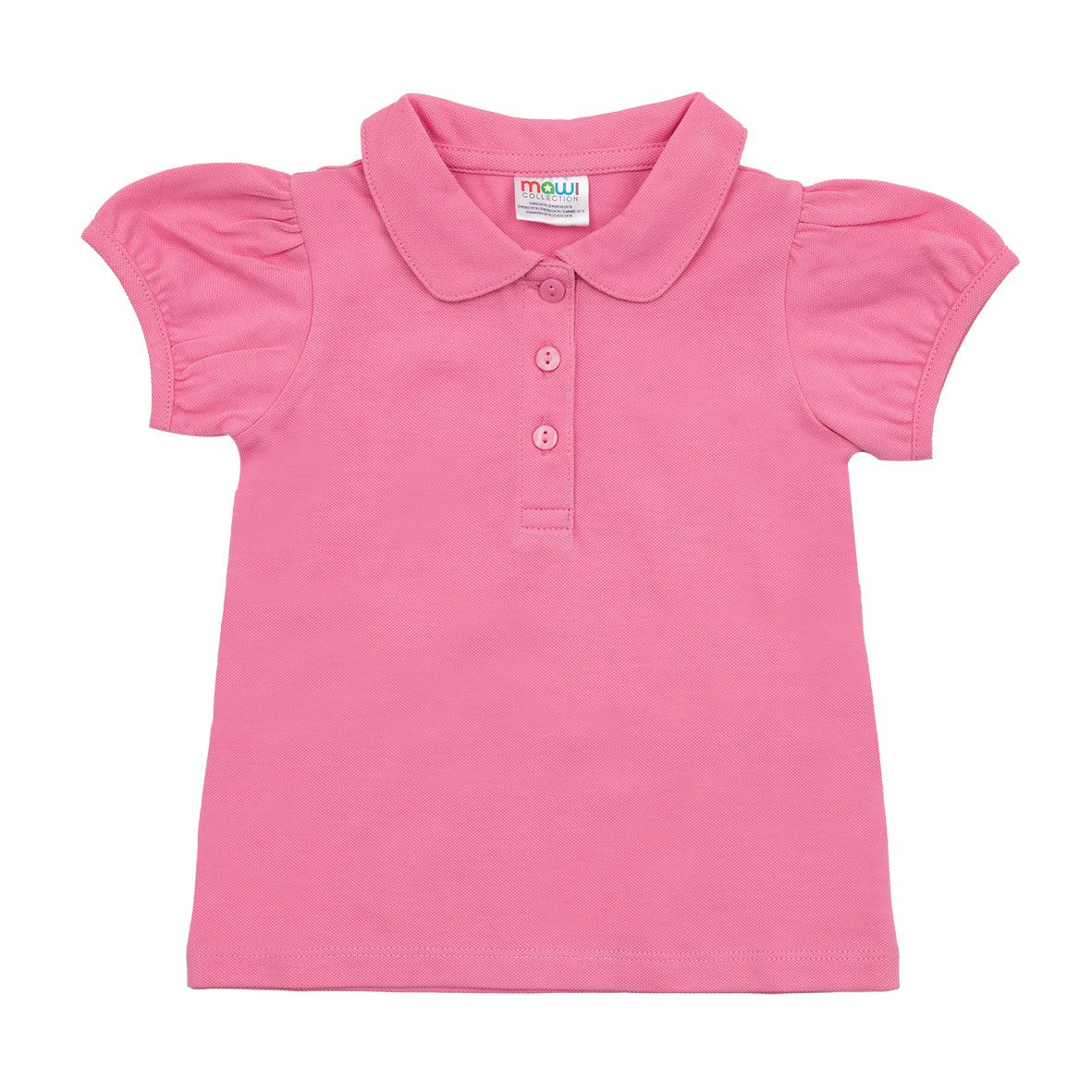 Polo basic bimba rosa - Mawi