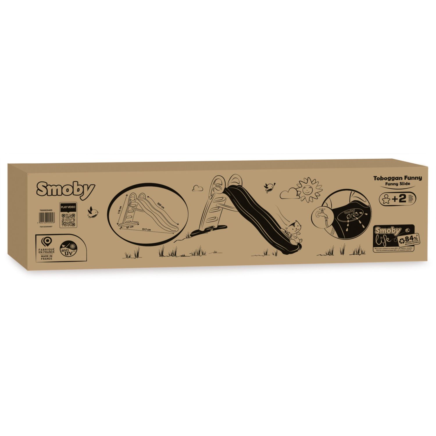 Smoby life - scivolo funny slide ii - 2+ - Smoby