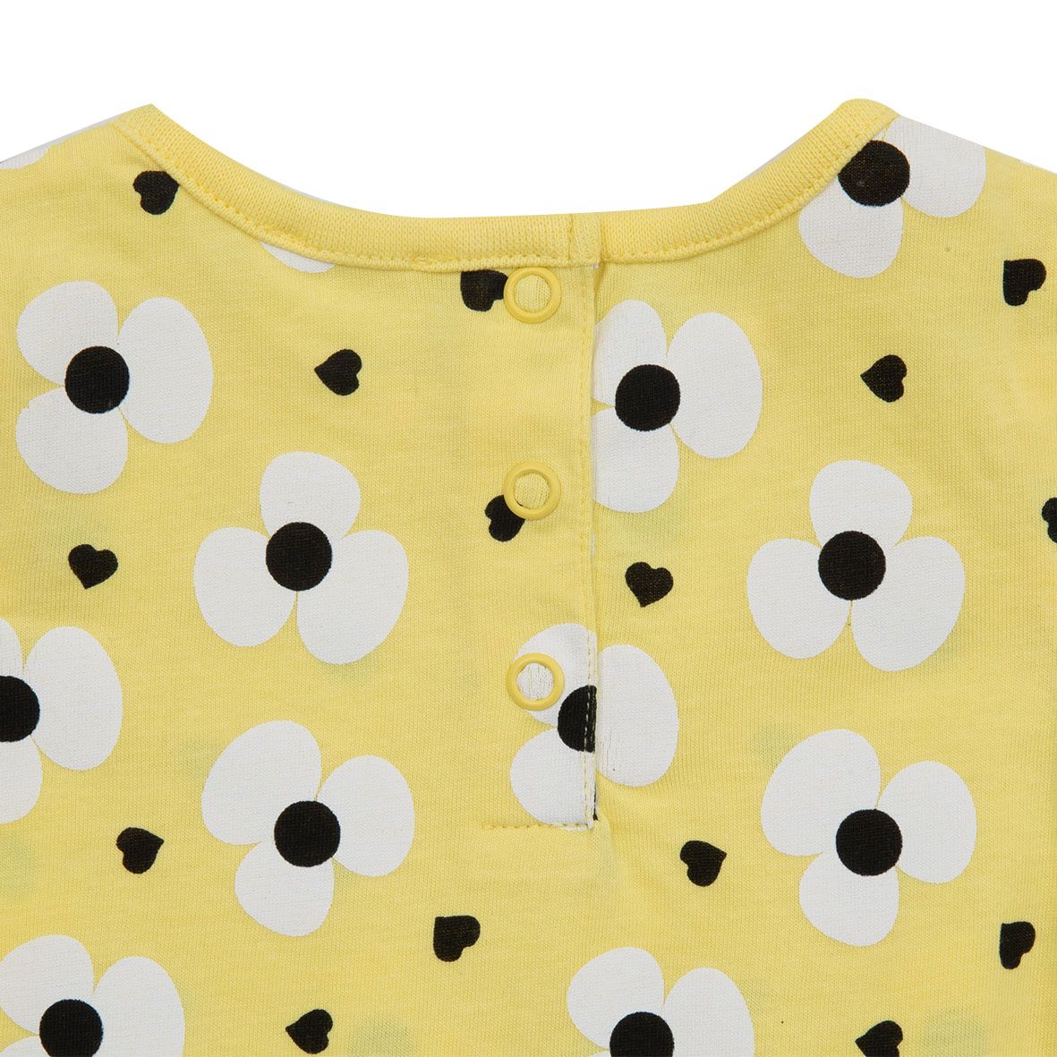 Abito bimba giallo a fiori - Mawi