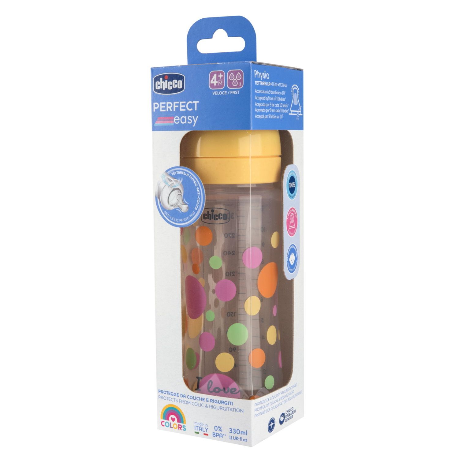 Biberon perfect easy 330ml in plastica bimba - chicco - Chicco