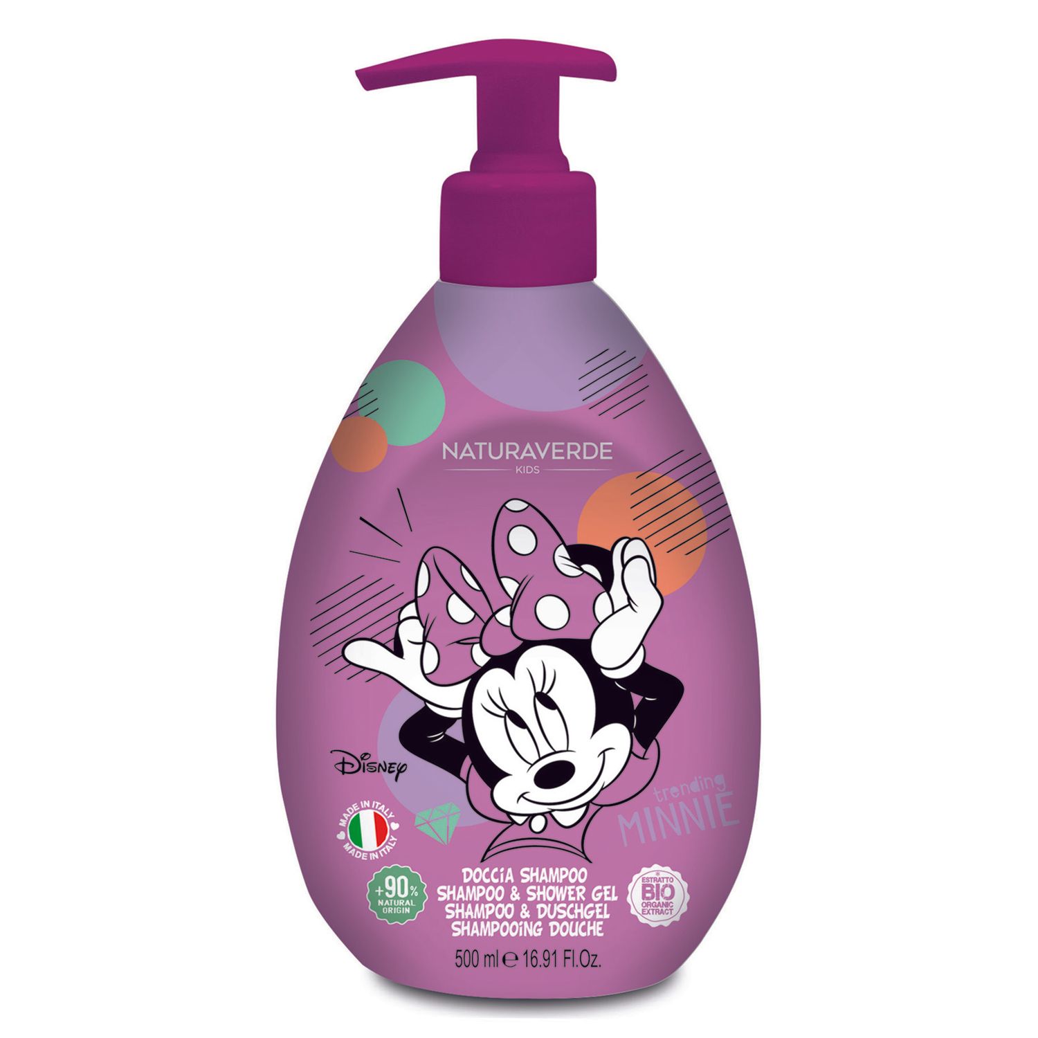 Disney classic minnie doccia shampoo - naturaverde - Disney