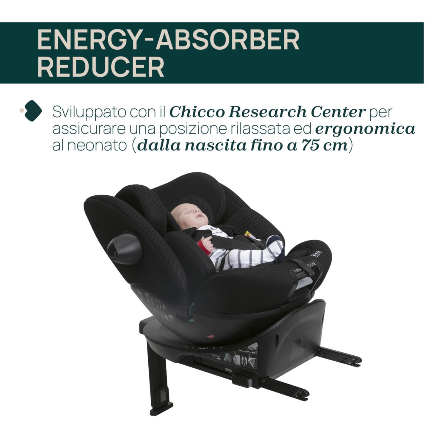 Seggiolino auto everone i-size (40-150 cm) - chicco - Chicco