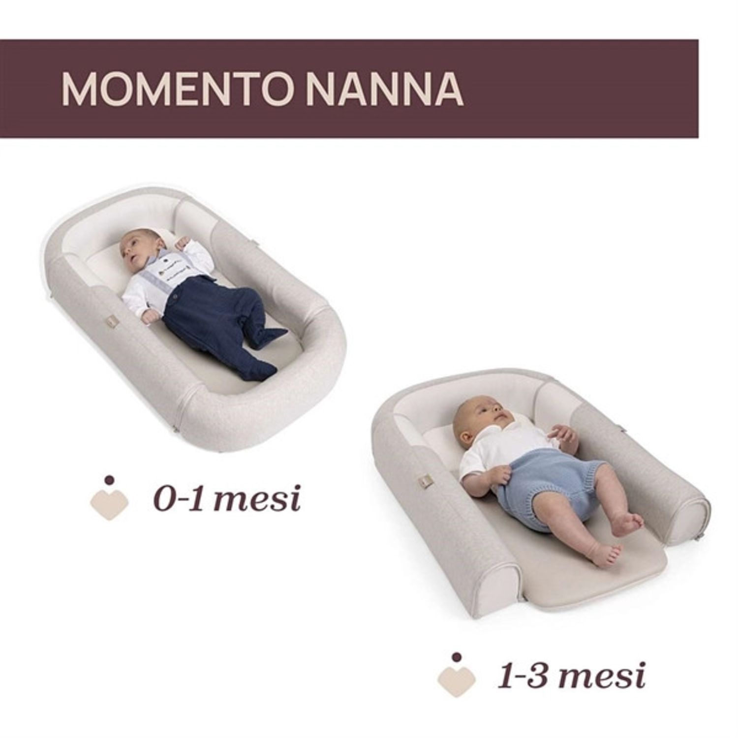 Riduttore letto mommypod 3 in 1 grey - chicco - Chicco