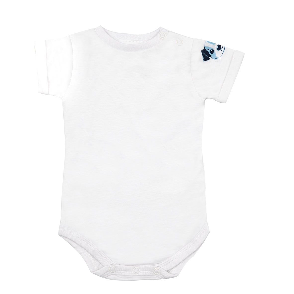 Completo bimbo body + salopette denim - Mawi