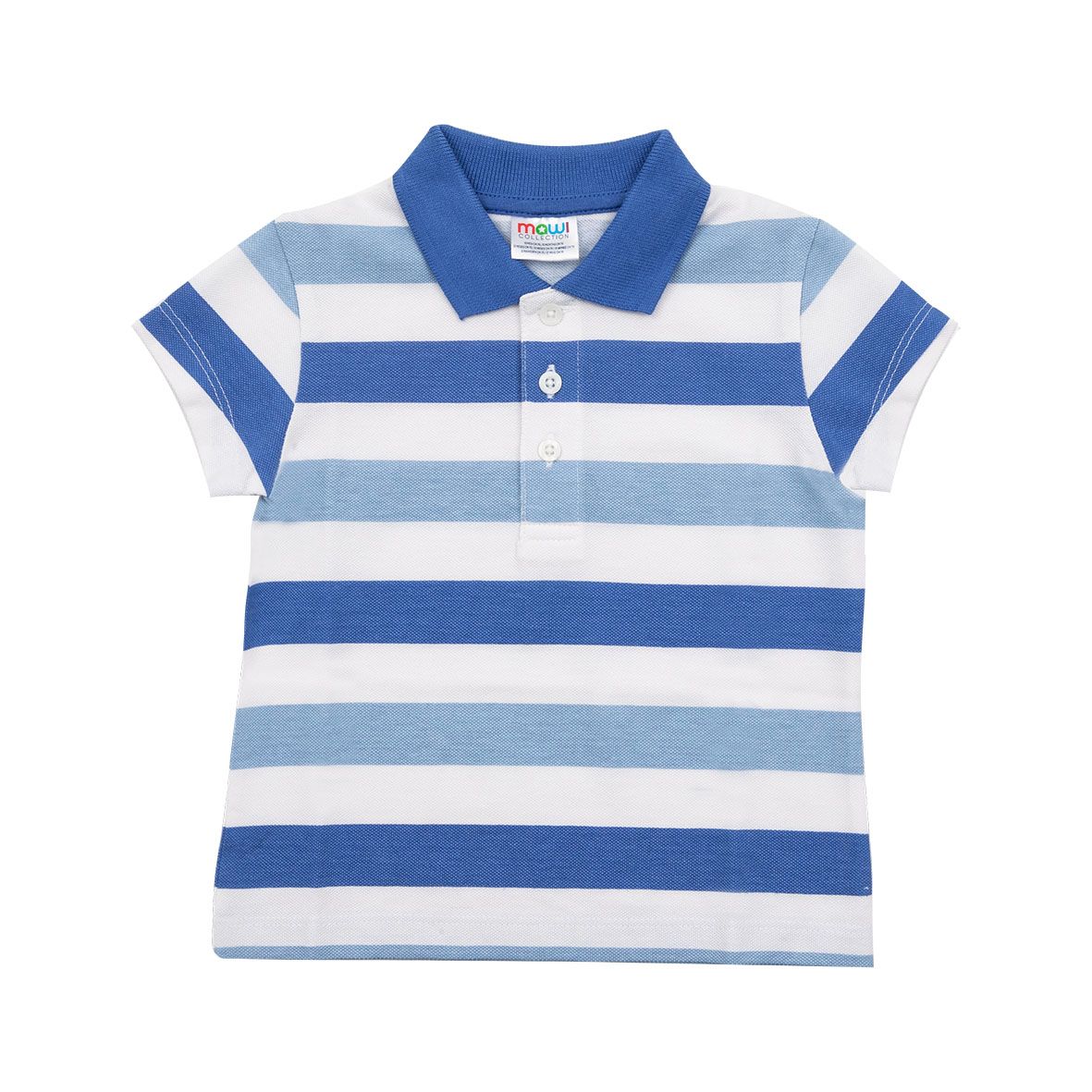 Polo piquet bimbo azzurra - Mawi