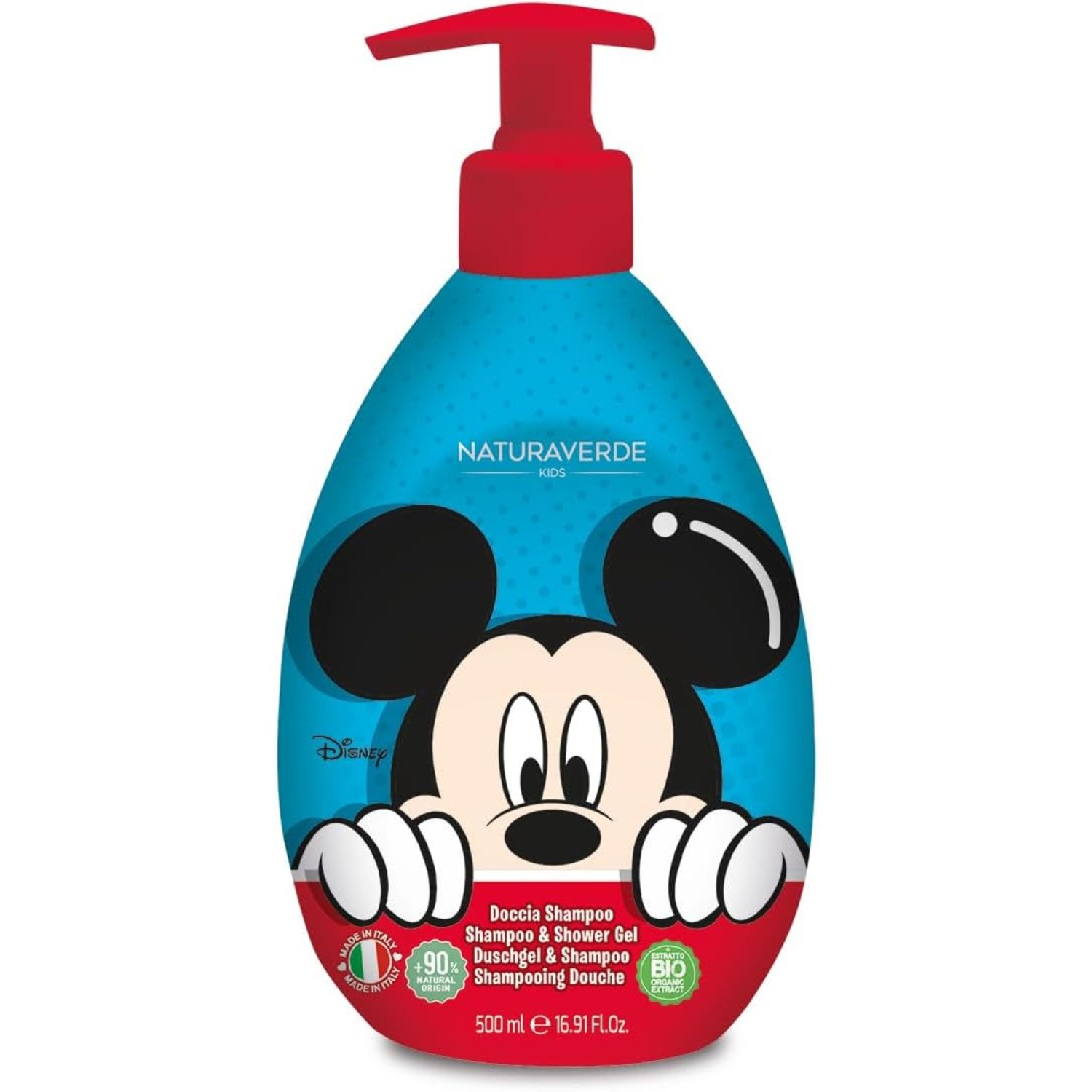 Disney classic topolino doccia shampoo - naturaverde - Disney