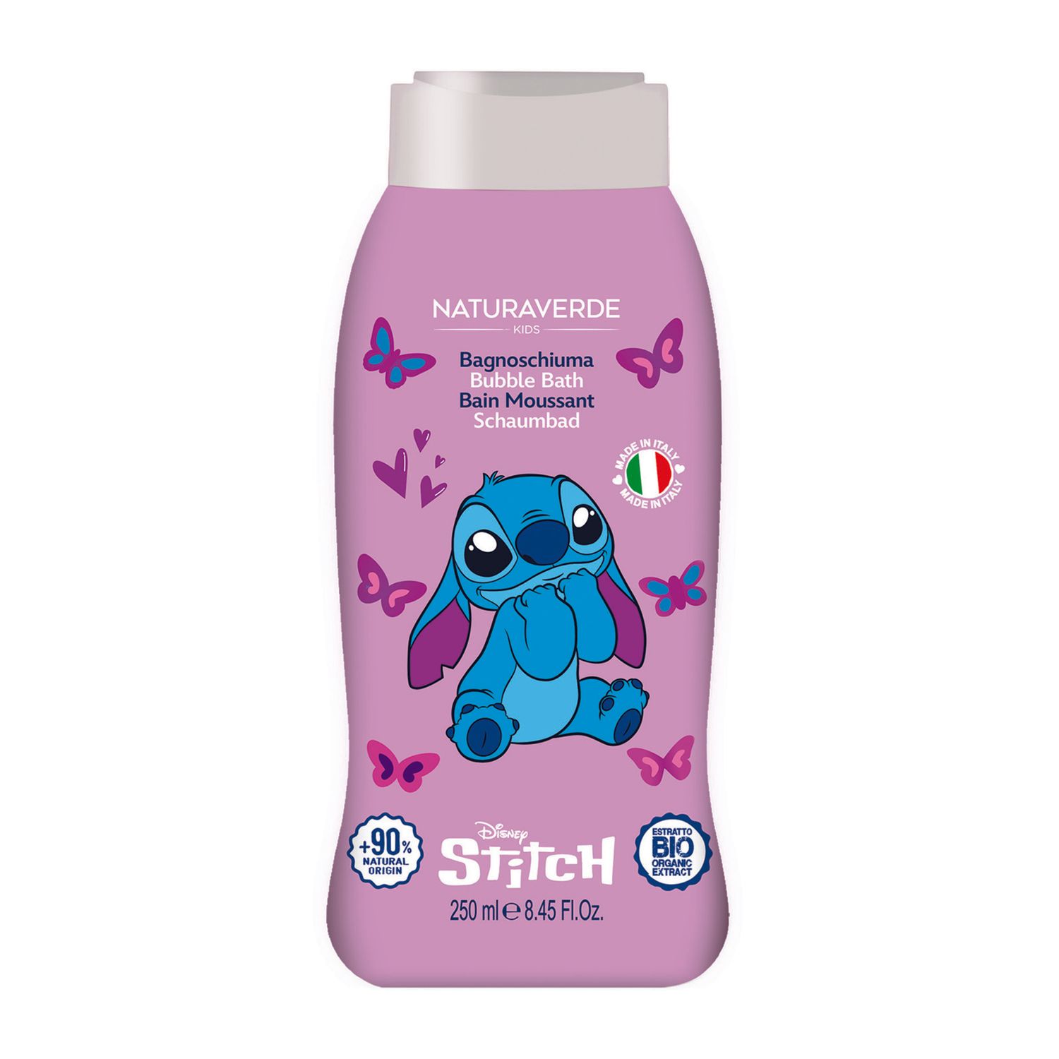 Disney stitch bagnoschiuma 250ml - naturaverde - DISNEY STITCH