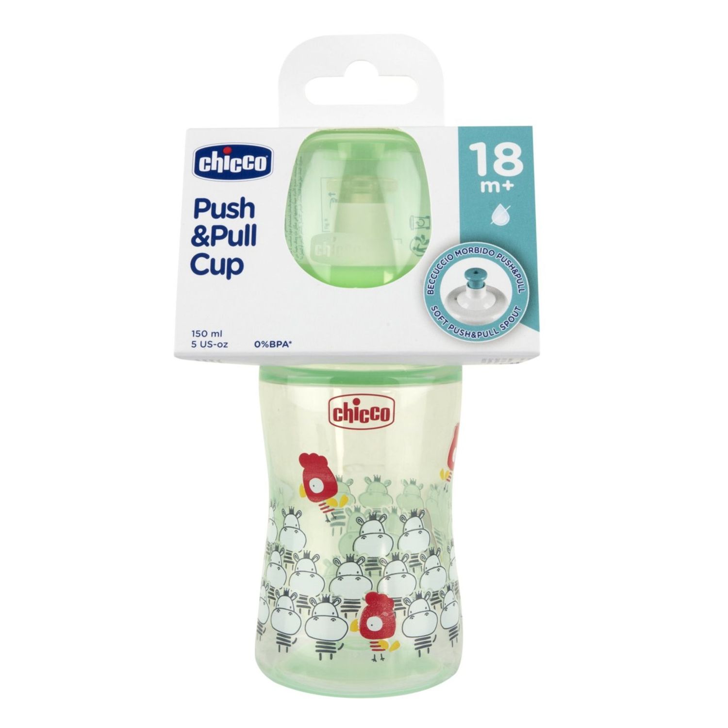Tazza push&pull 18m+ - chicco - Chicco