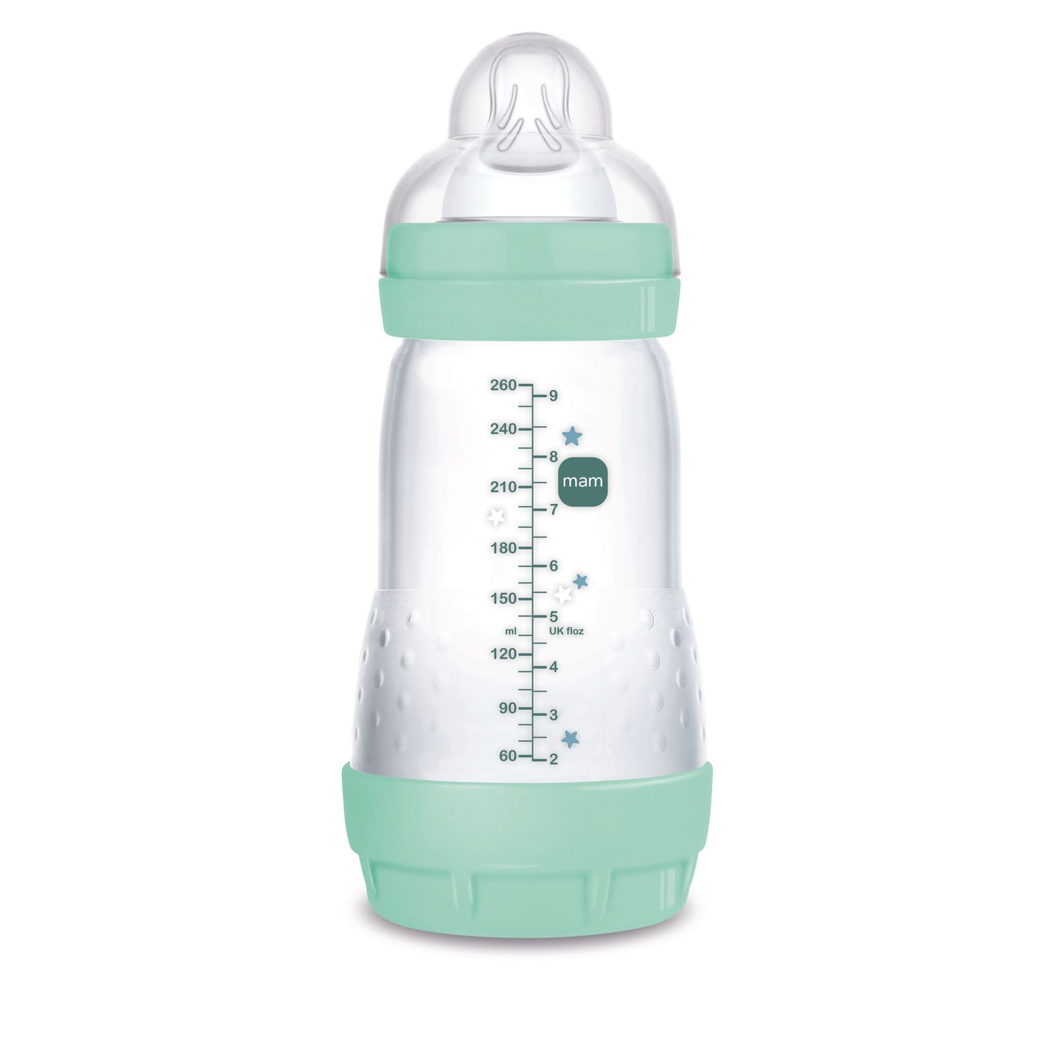 Biberon easy start 260ml bio-circolare conf. singola verde - mam - Mam
