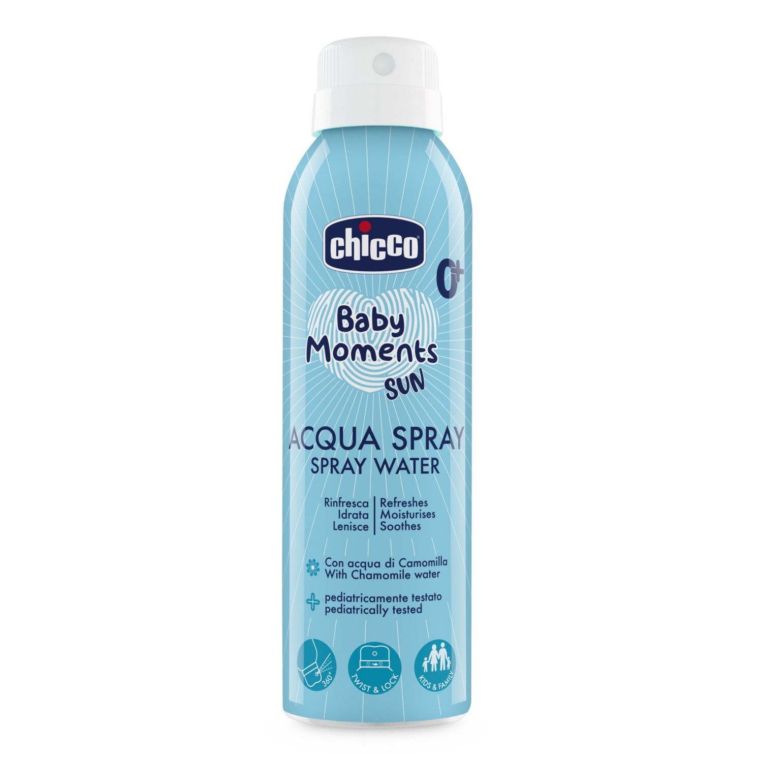 Acqua spray rinfrescante 150ml - chicco - Chicco