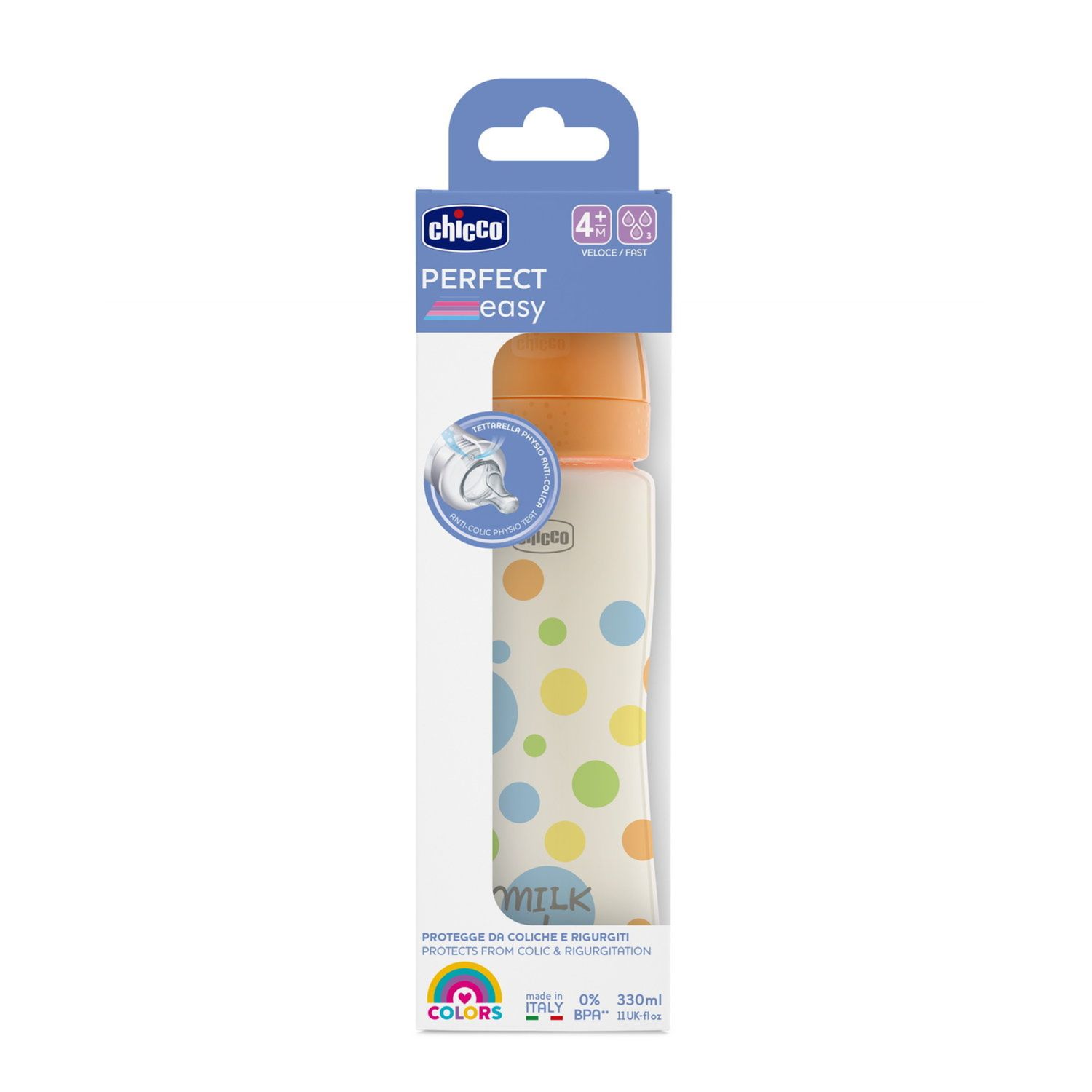 Biberon perfect easy 330ml in plastica bimbo - chicco - Chicco