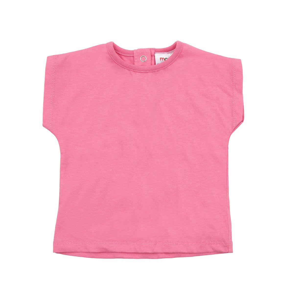 T-shirt basic giromanica bimba rosa - Mawi