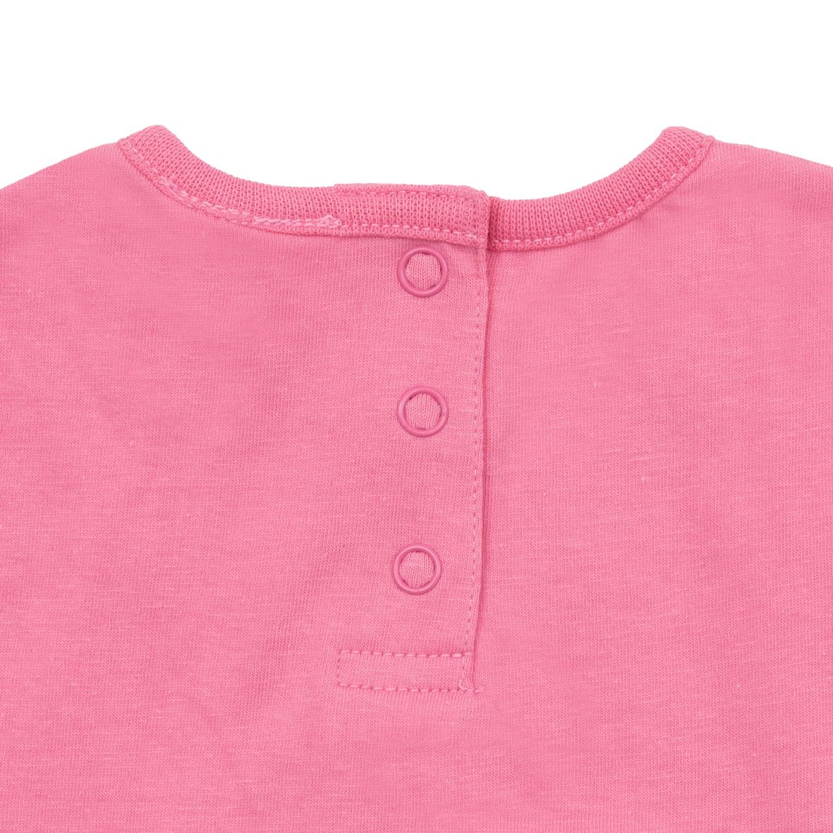 T-shirt basic giromanica bimba rosa - Mawi