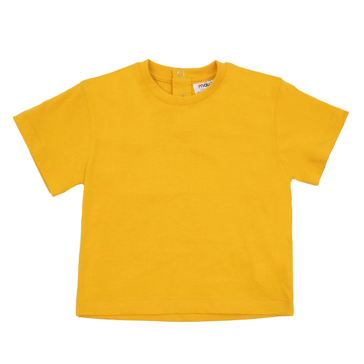 T-shirt basic bimbo gialla - Mawi