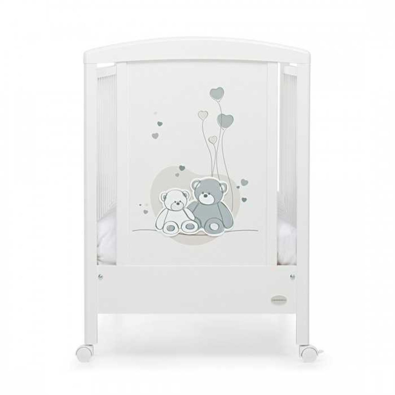 Lettino mascotte bianco - foppapedretti - Foppapedretti