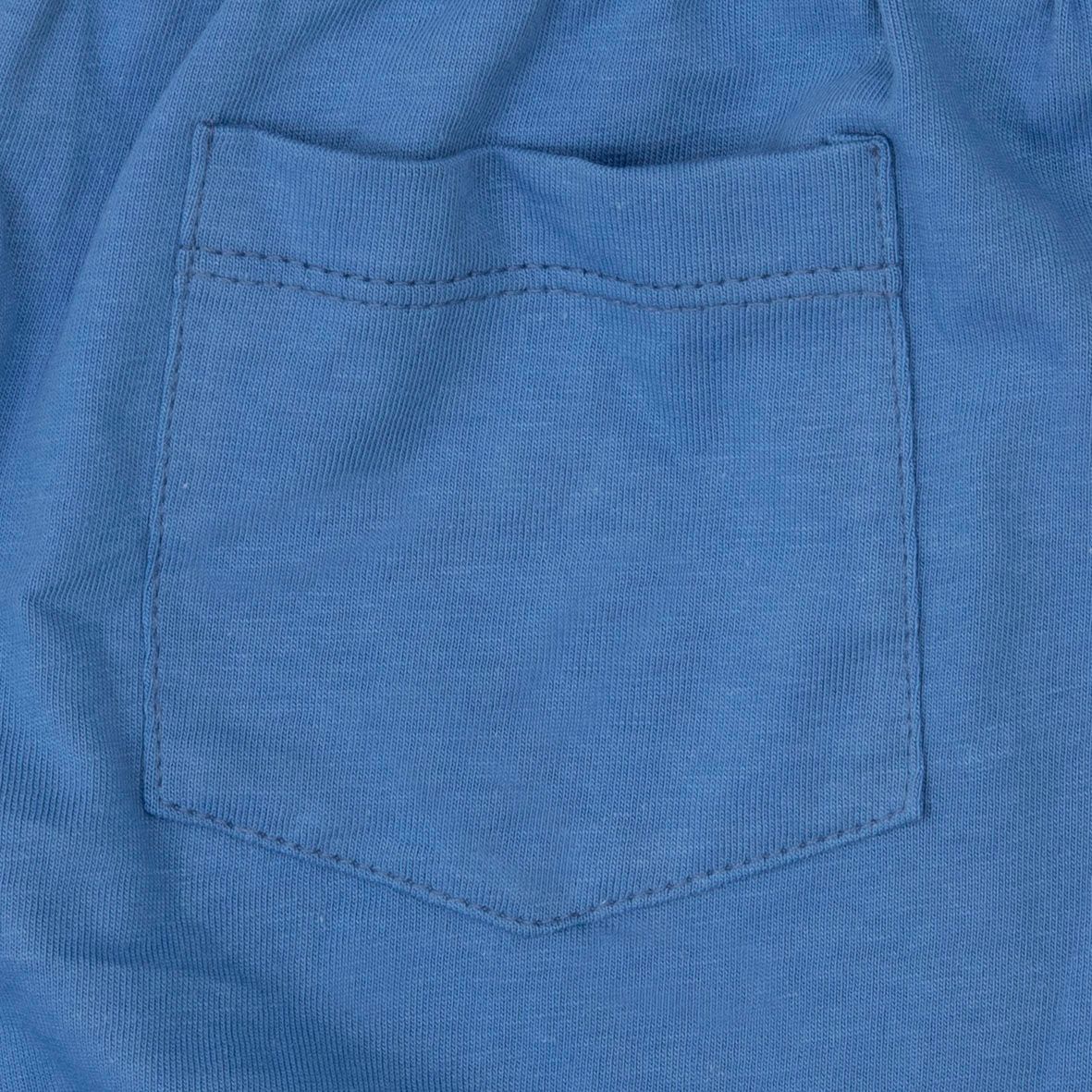 Pantaloncino jersey bimbo blue stampato - Mawi