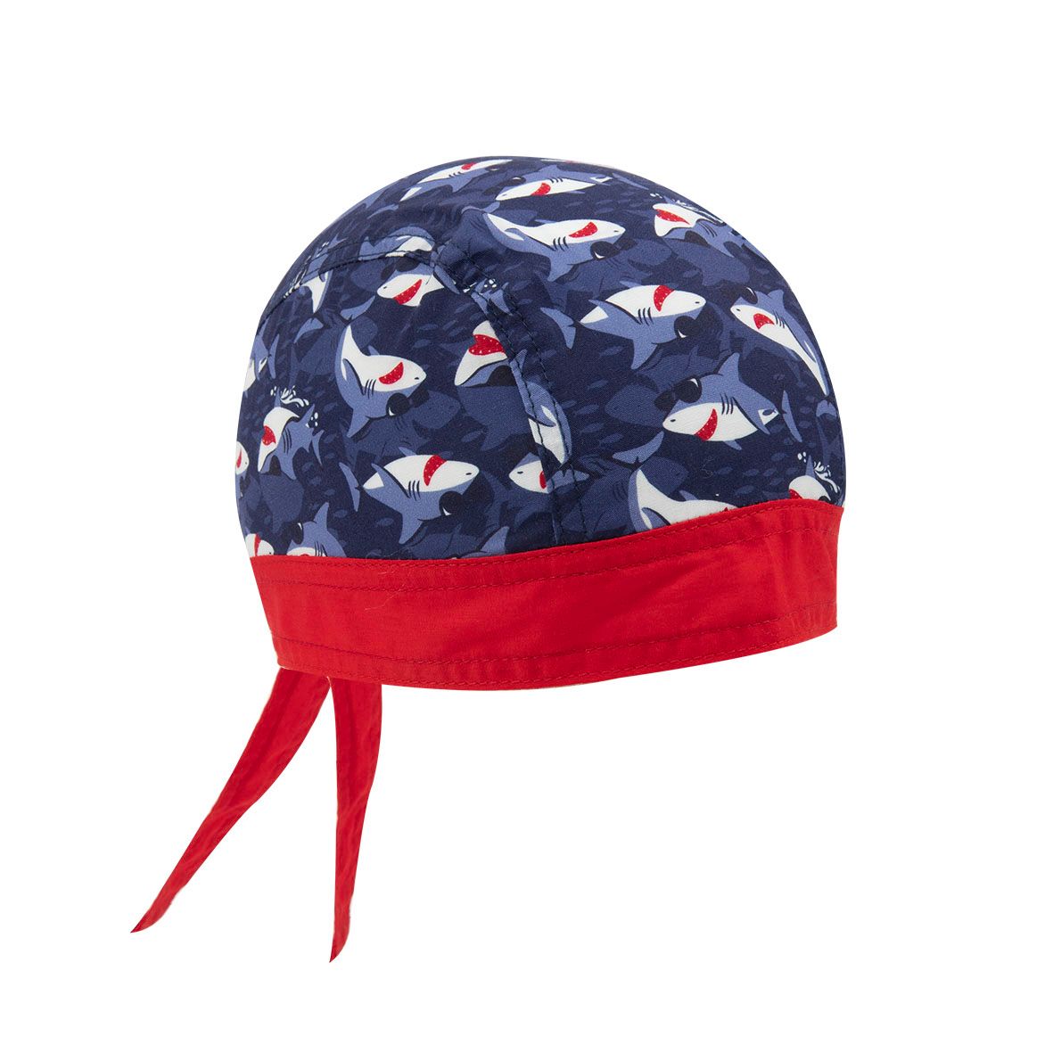 Bandana jersey bimbo blu stampata - Mawi