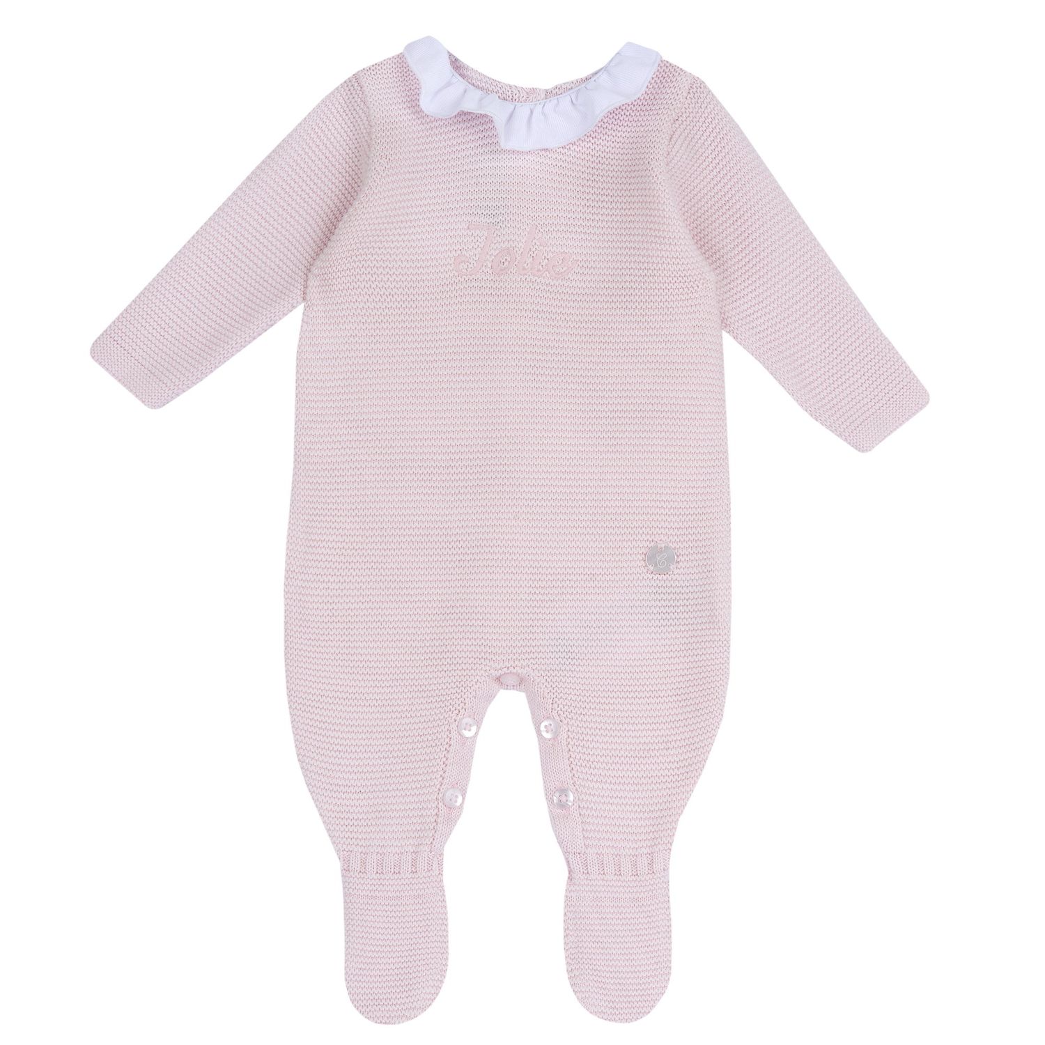 Tutina in tricot, ideale per primavera e autunno con apertura sulla schiena ed entrogamba - Chicco