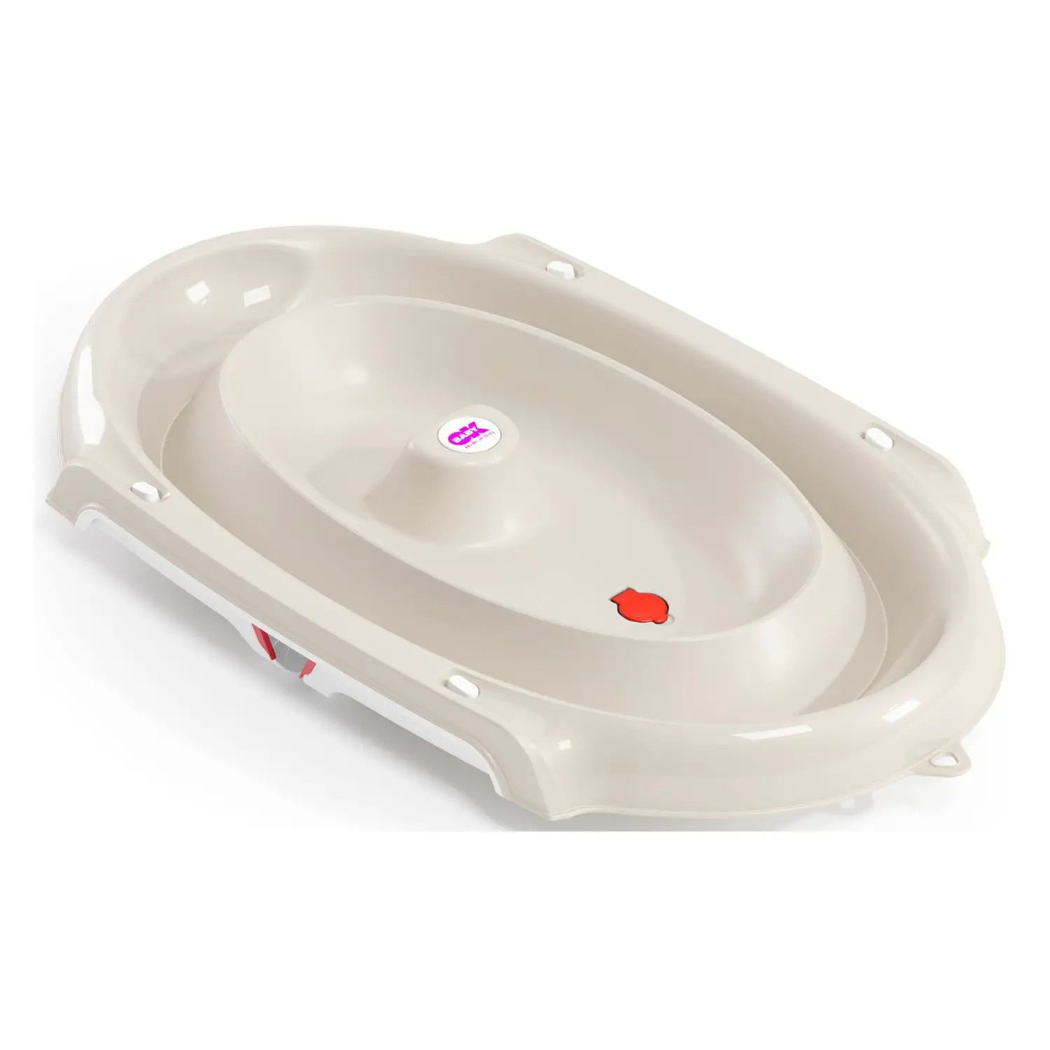 Vasca per bagnetto onda slim bianco - ok baby - Ok Baby