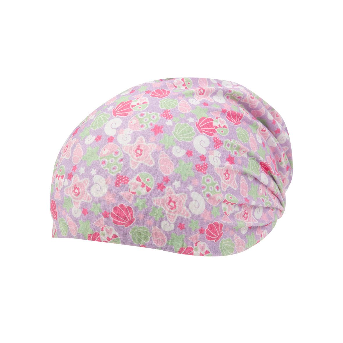 Bandana jersey bimba lilla stampata - Mawi