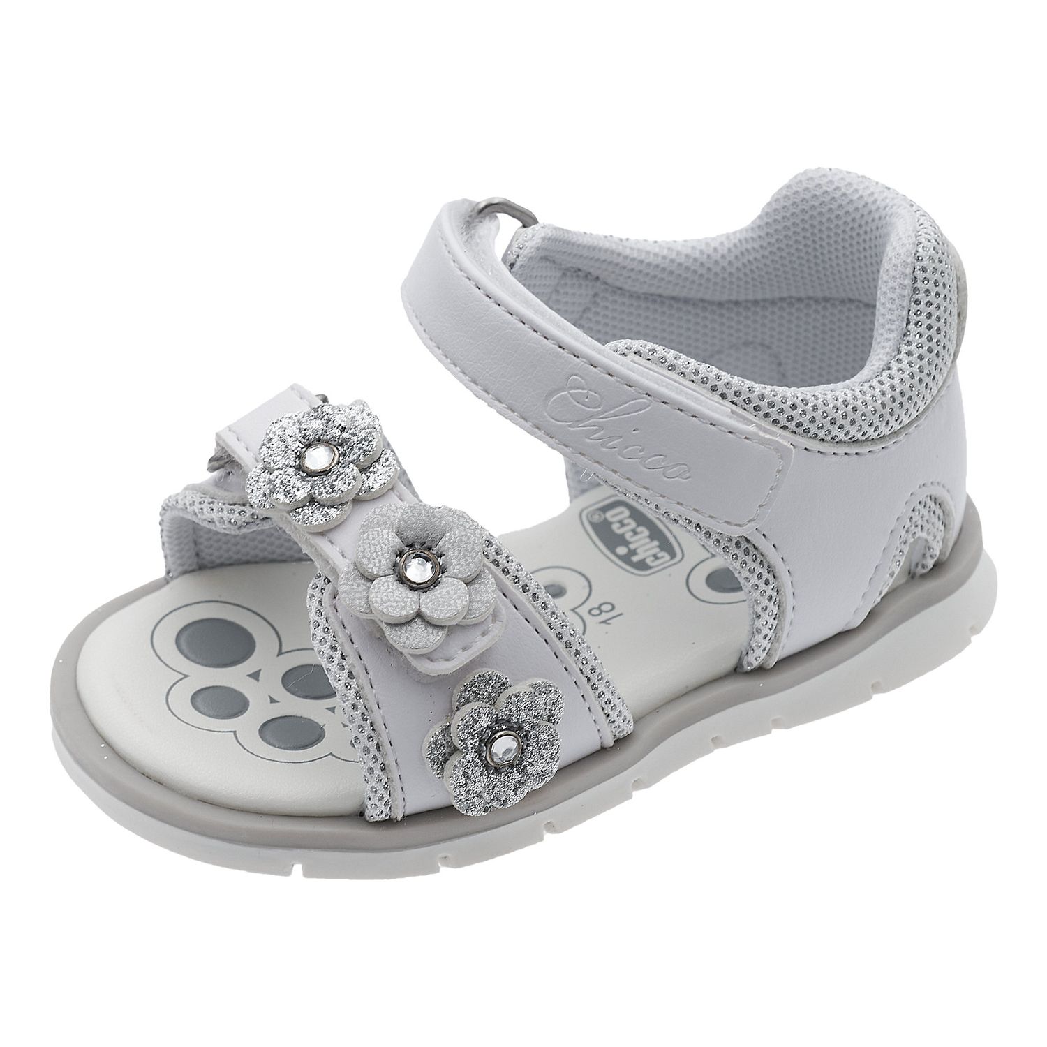 Sandalo bimba con doppio strappo - Chicco