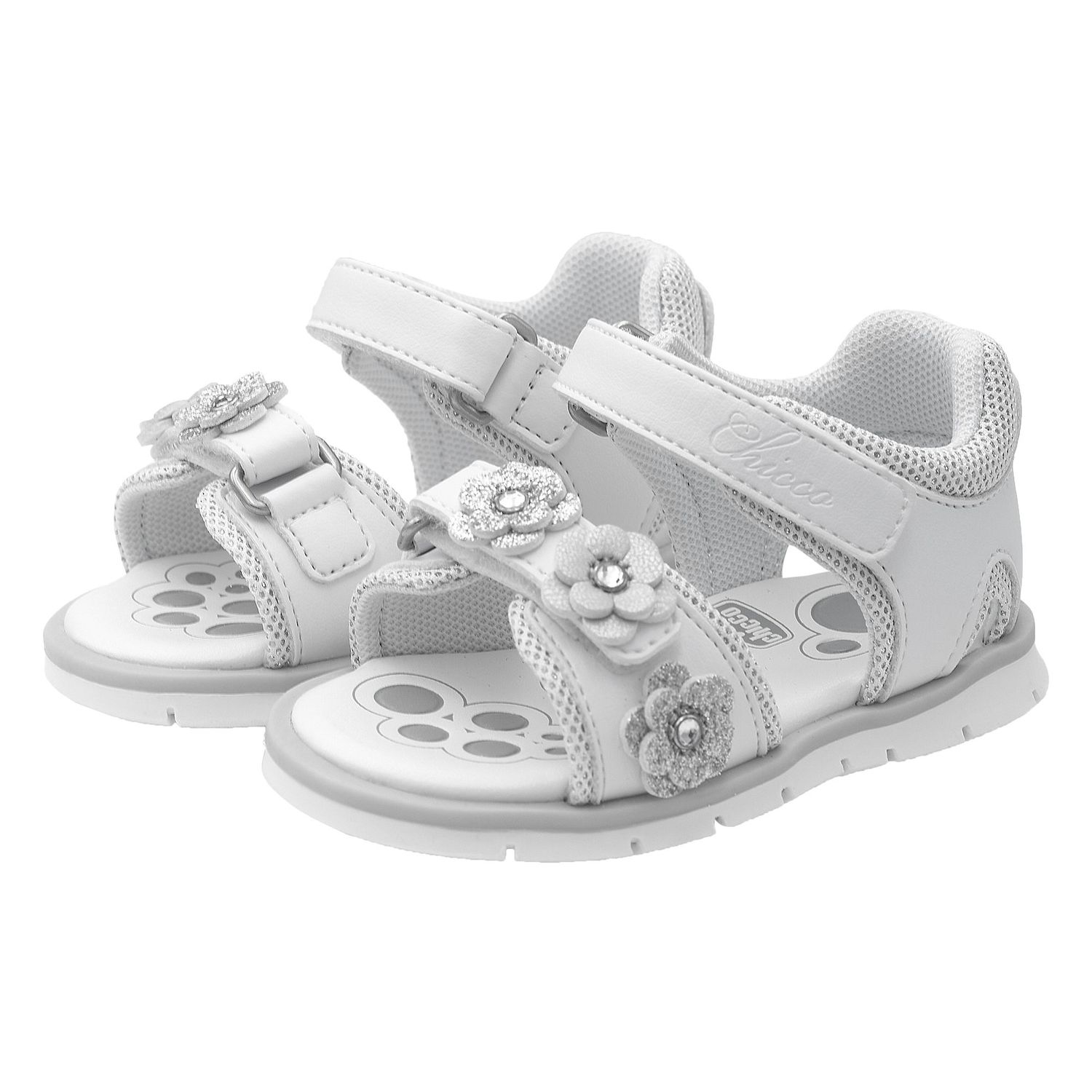 Sandalo bimba con doppio strappo - Chicco