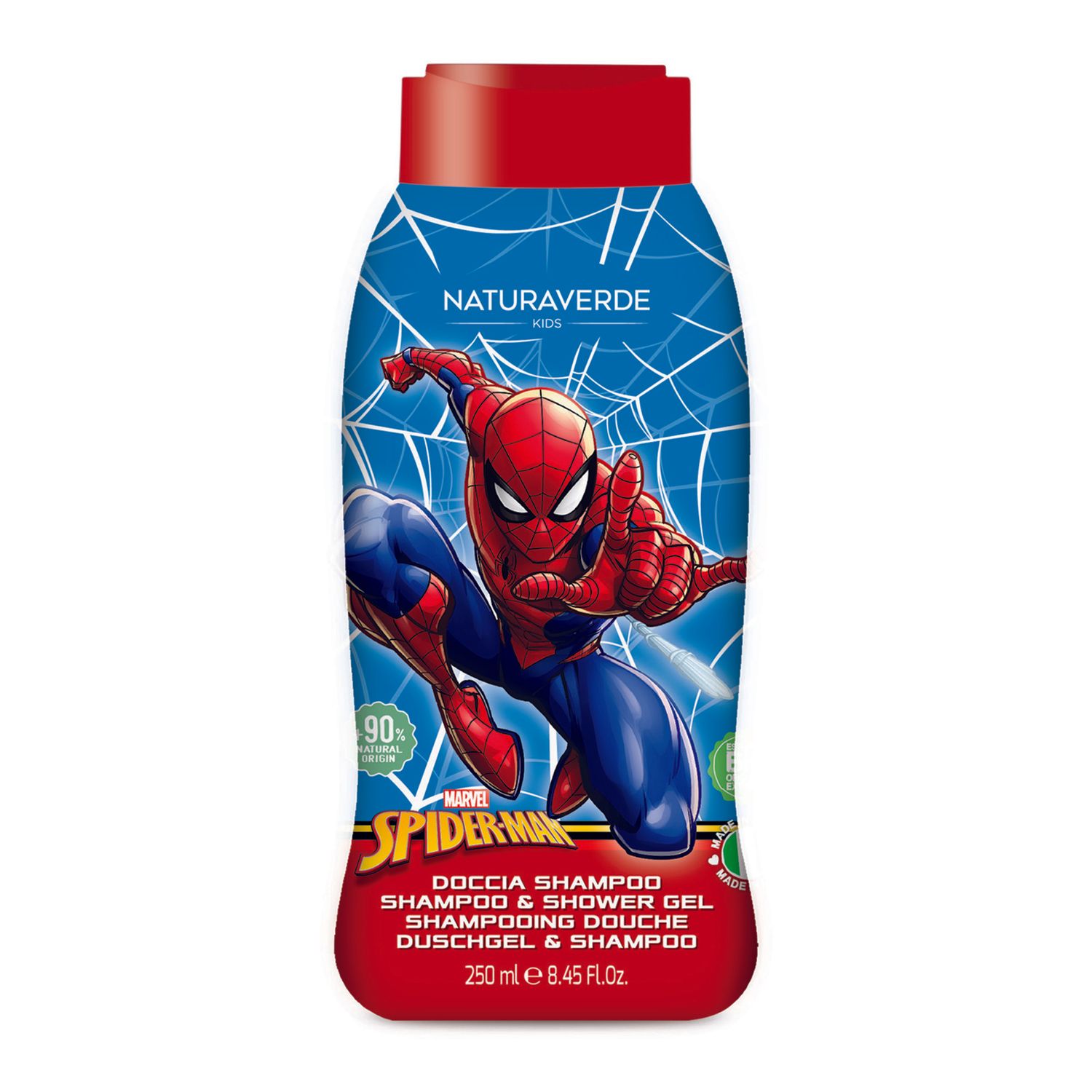 Spiderman doccia shampoo - naturaverde - Spiderman